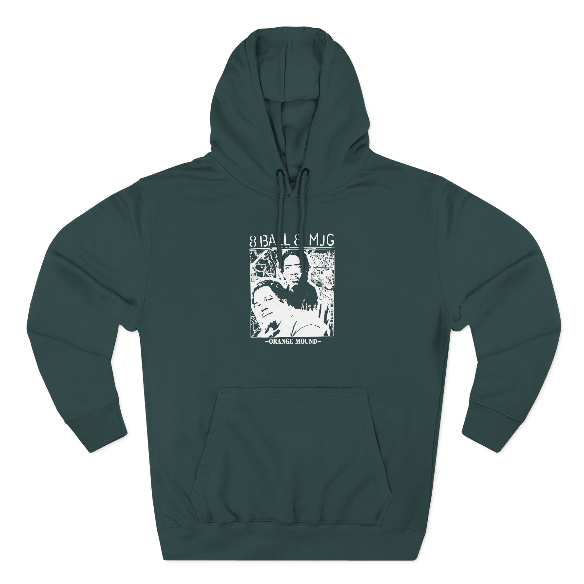 8ball & Mjg Three-Panel Fleece Hoodie