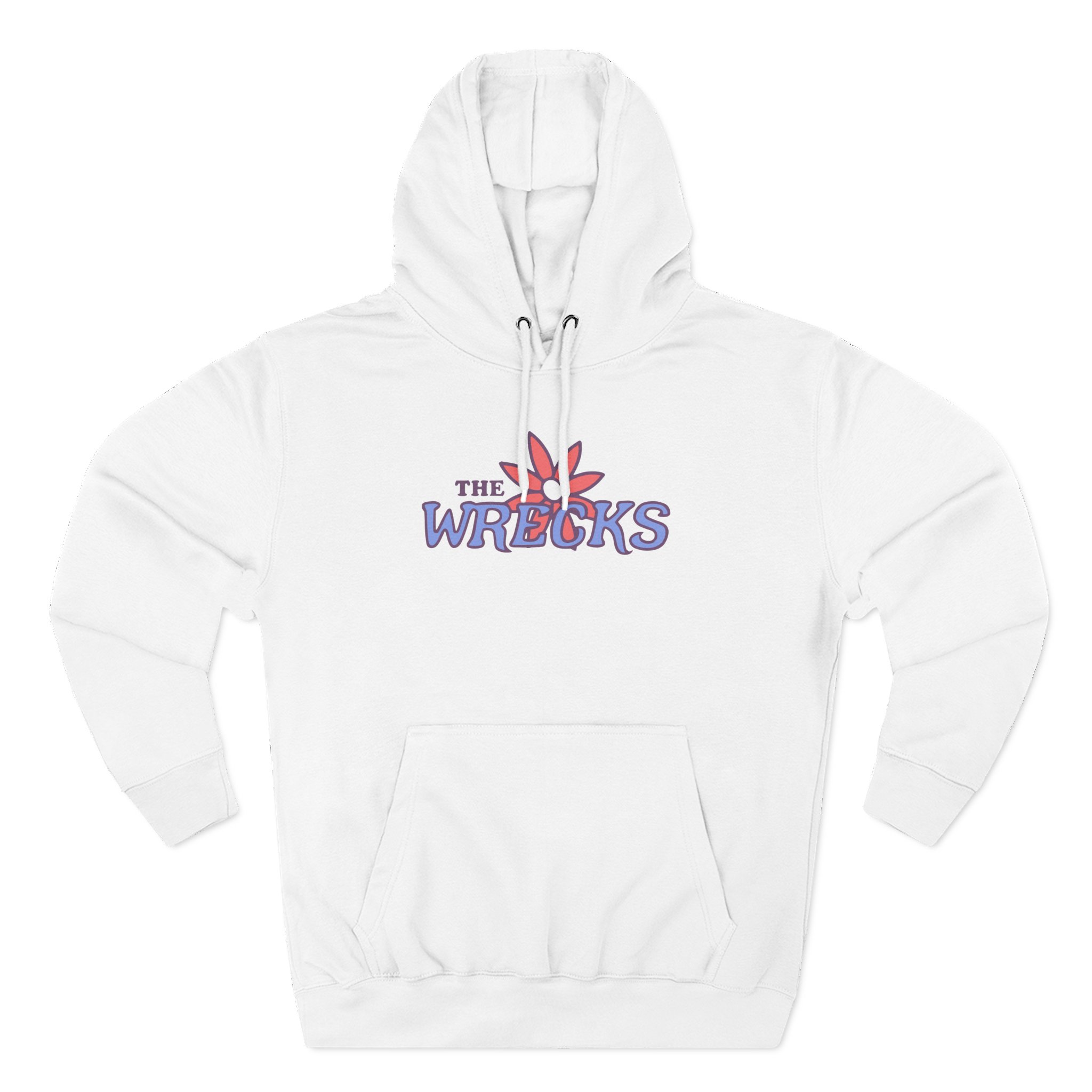 The Wrecks Floral Three-Panel Fleece Hoodie