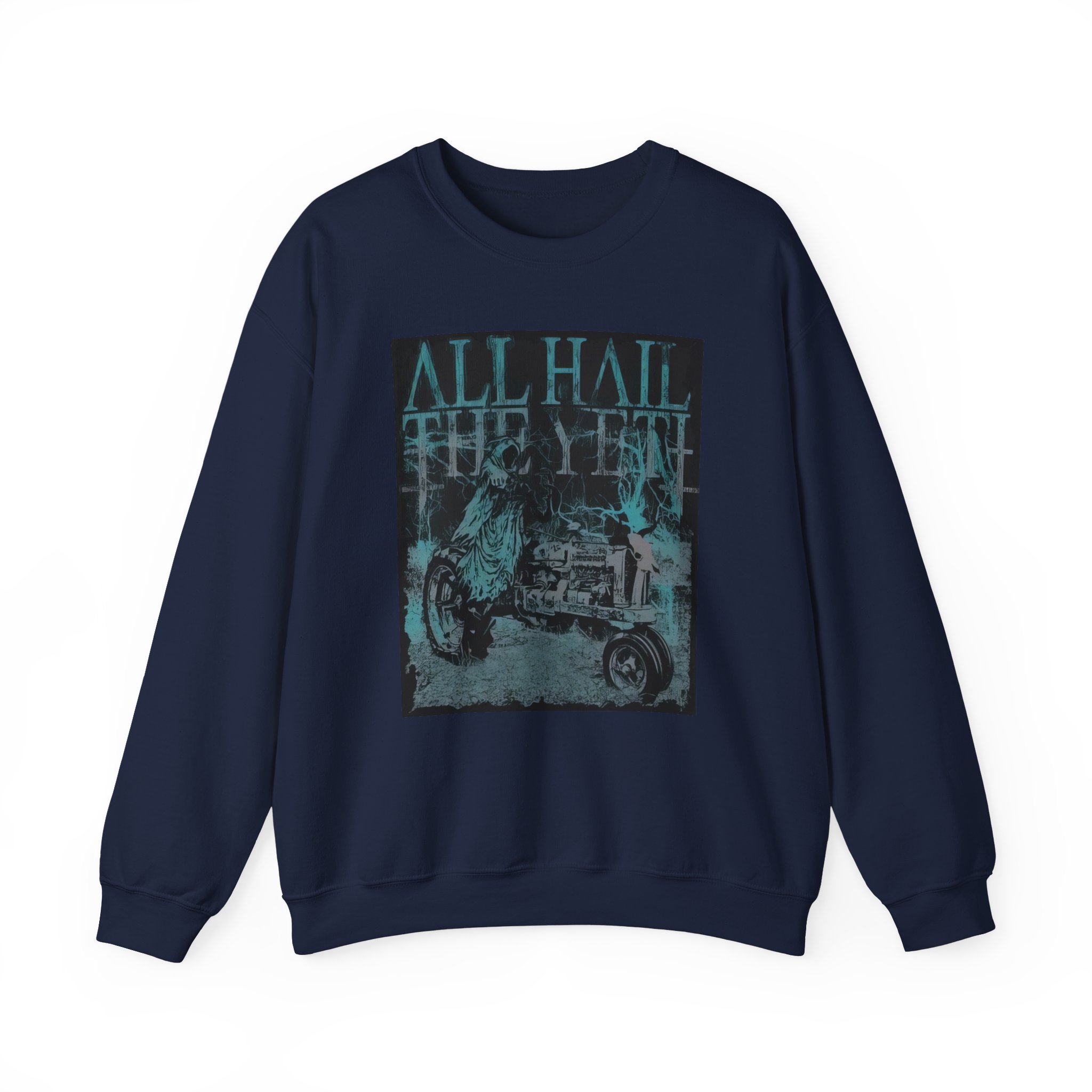All Hail the Yeti Unisex Heavy Blendâ„¢ Crewneck Sweatshirt