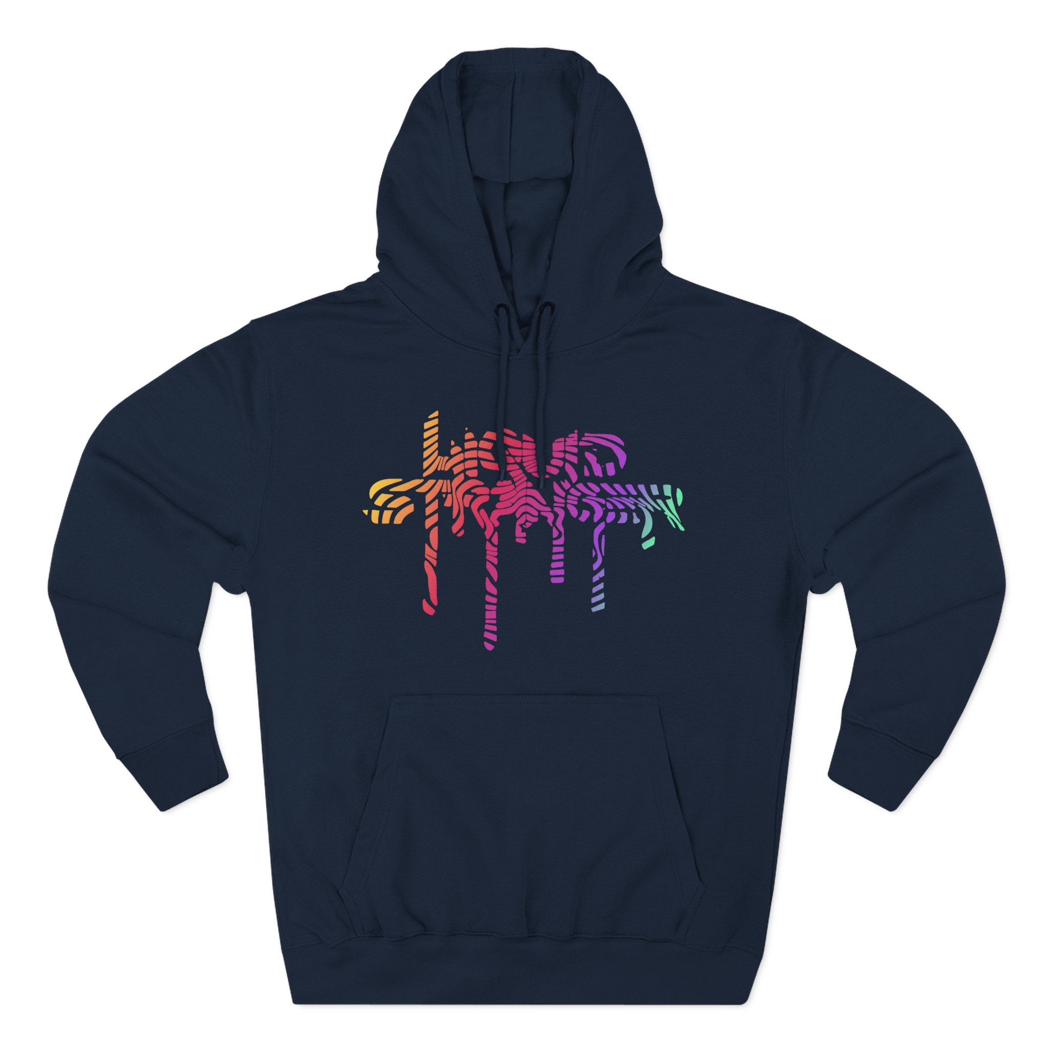 Liquid Stranger Three-Panel Fleece Hoodie