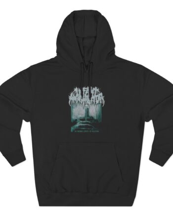 Infant Annihilator The Palpable Leprosy Of Pollution Three-Panel Fleece Hoodie