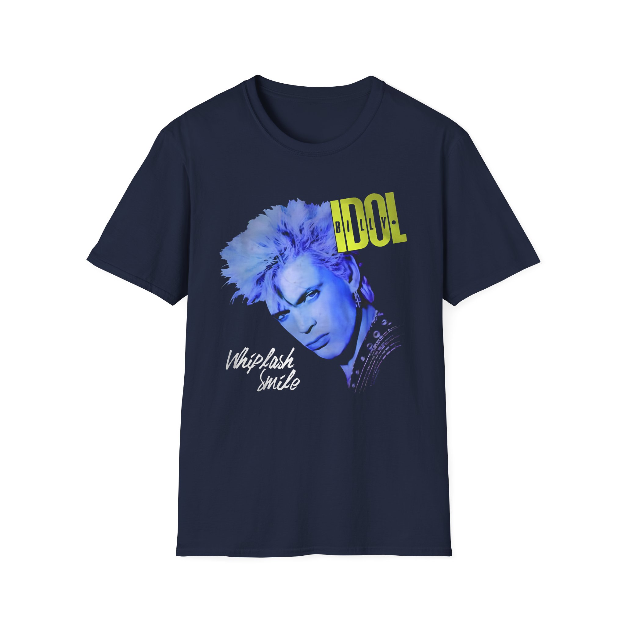 Billy Idol Whiplash Smile Album Unisex Softstyle T-Shirt