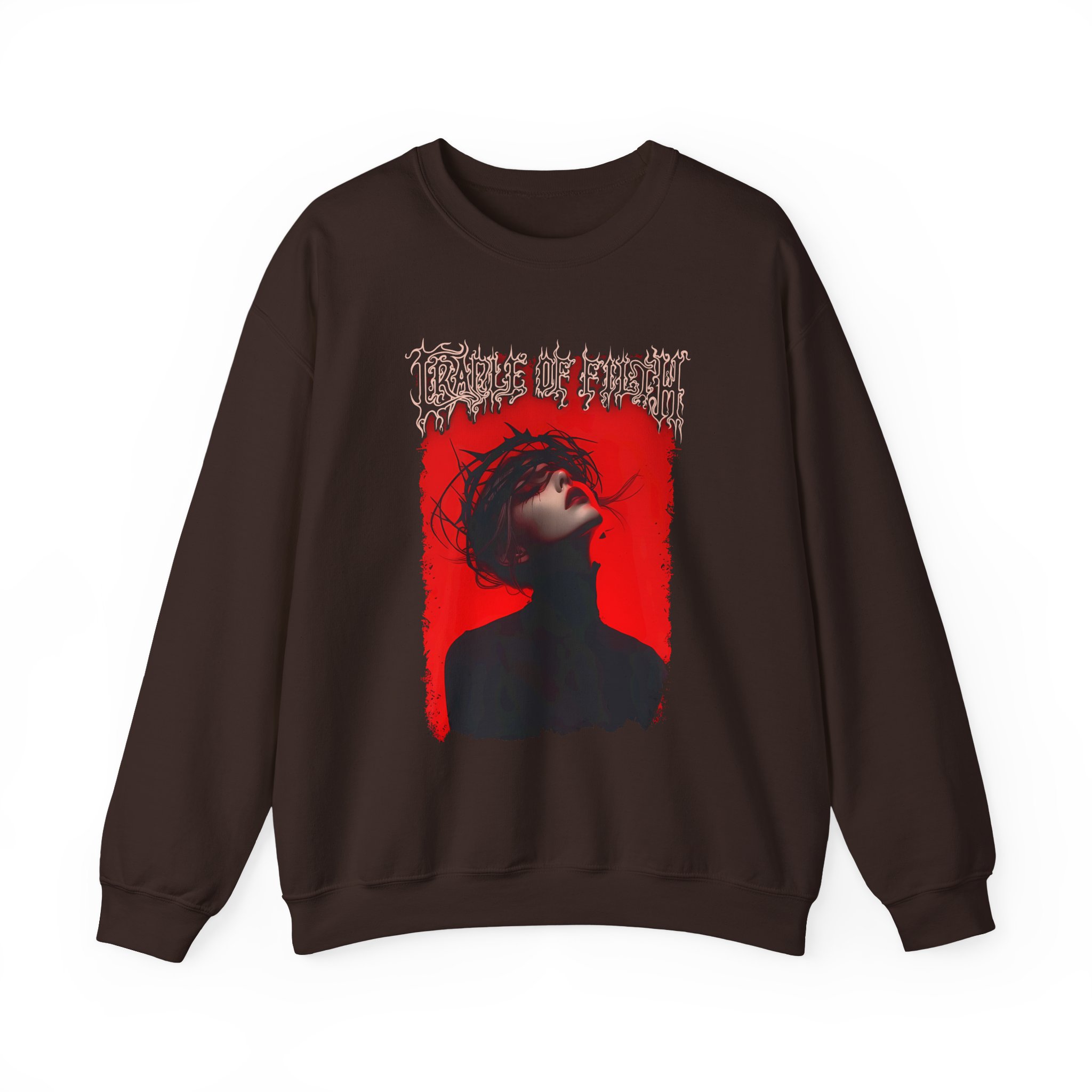 Cradle of Filth Bathe Me in Blood Unisex Heavy Blendâ„¢ Crewneck Sweatshirt