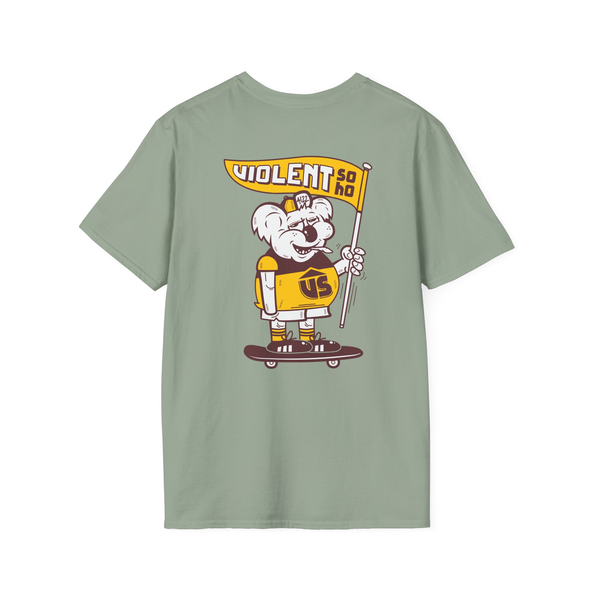 Violent Soho Brisbane Bears Unisex Softstyle T-Shirt