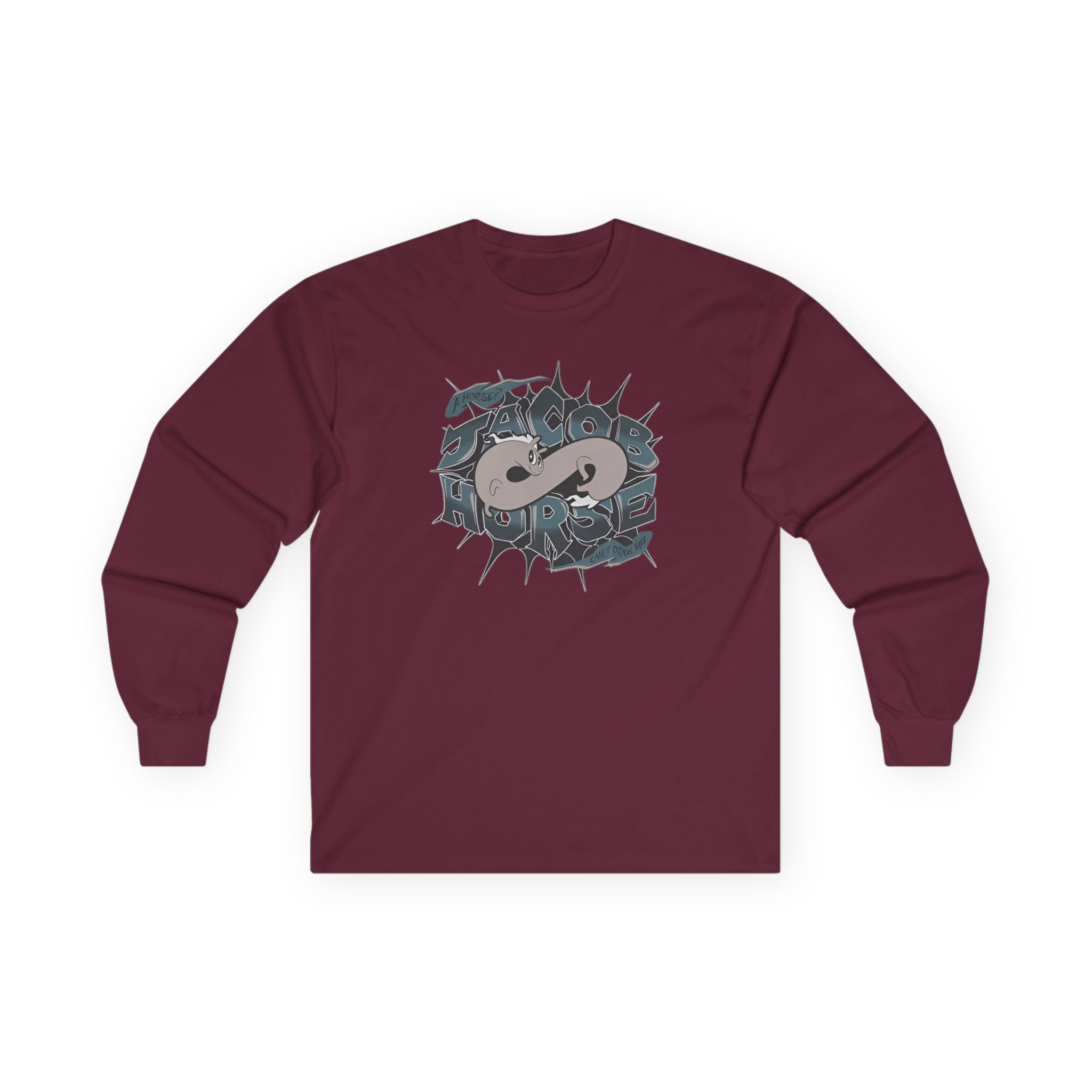 Drawfee Jacob Horse Unisex Ultra Cotton Long Sleeve Tee