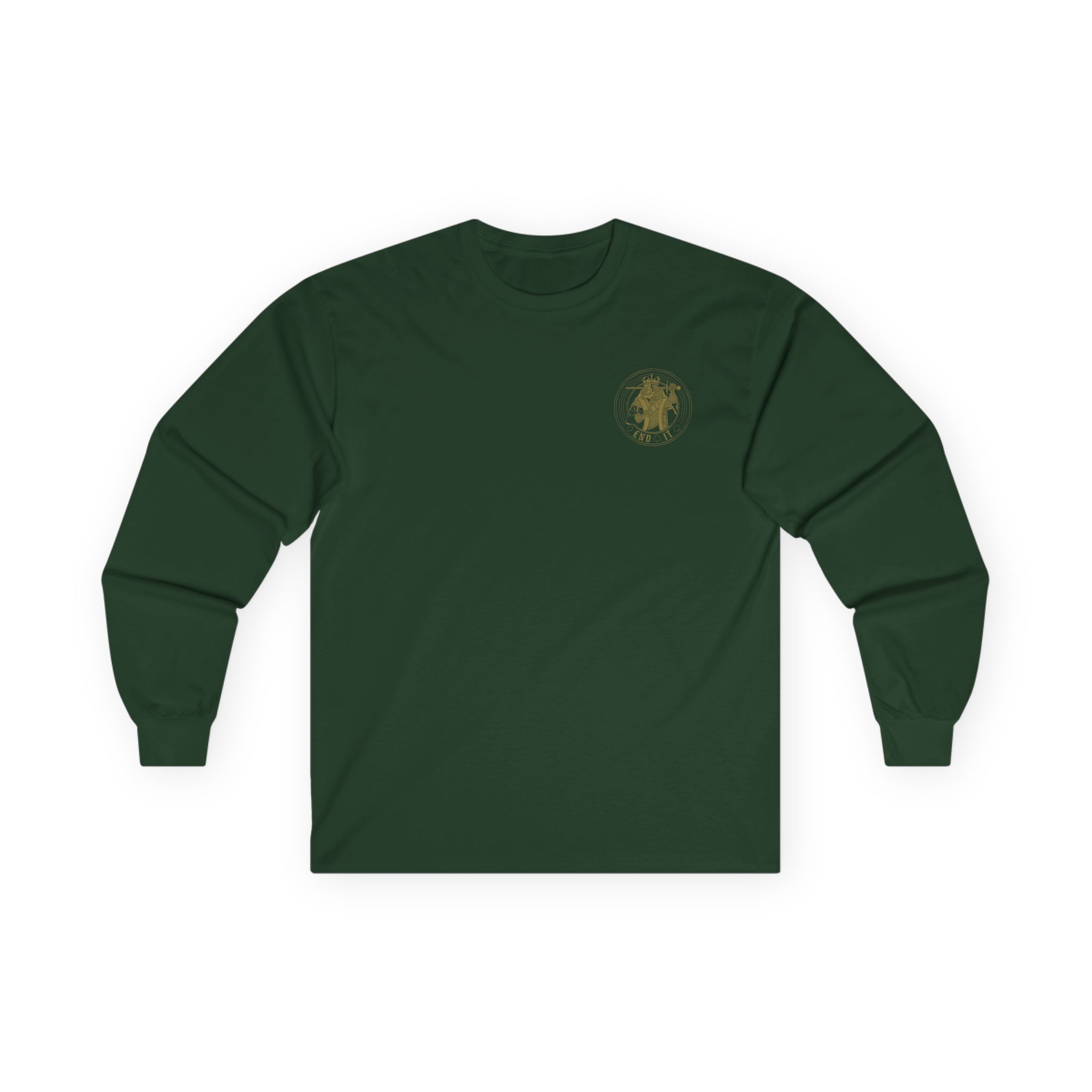 End It King Circle Unisex Ultra Cotton Long Sleeve Tee