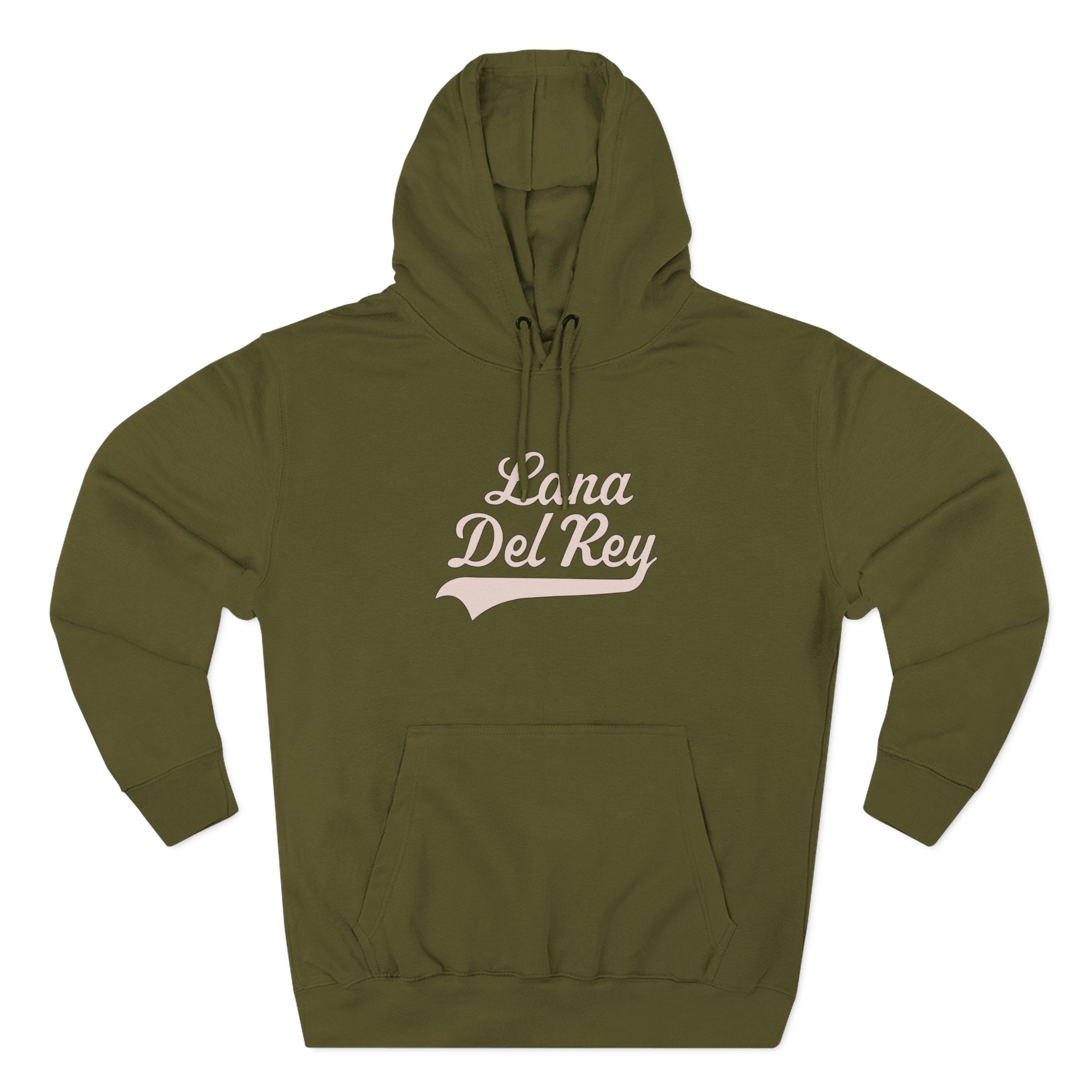 Lanadelrey Three-Panel Fleece Hoodie
