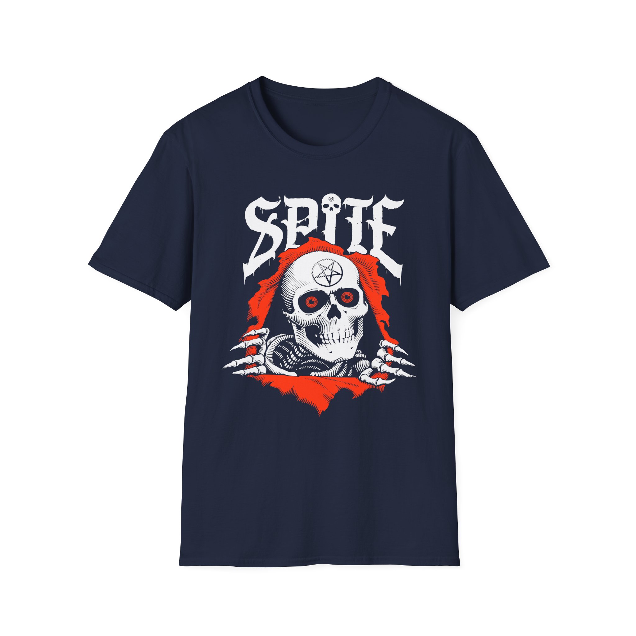 Spite Skeleton Unisex Softstyle T-Shirt