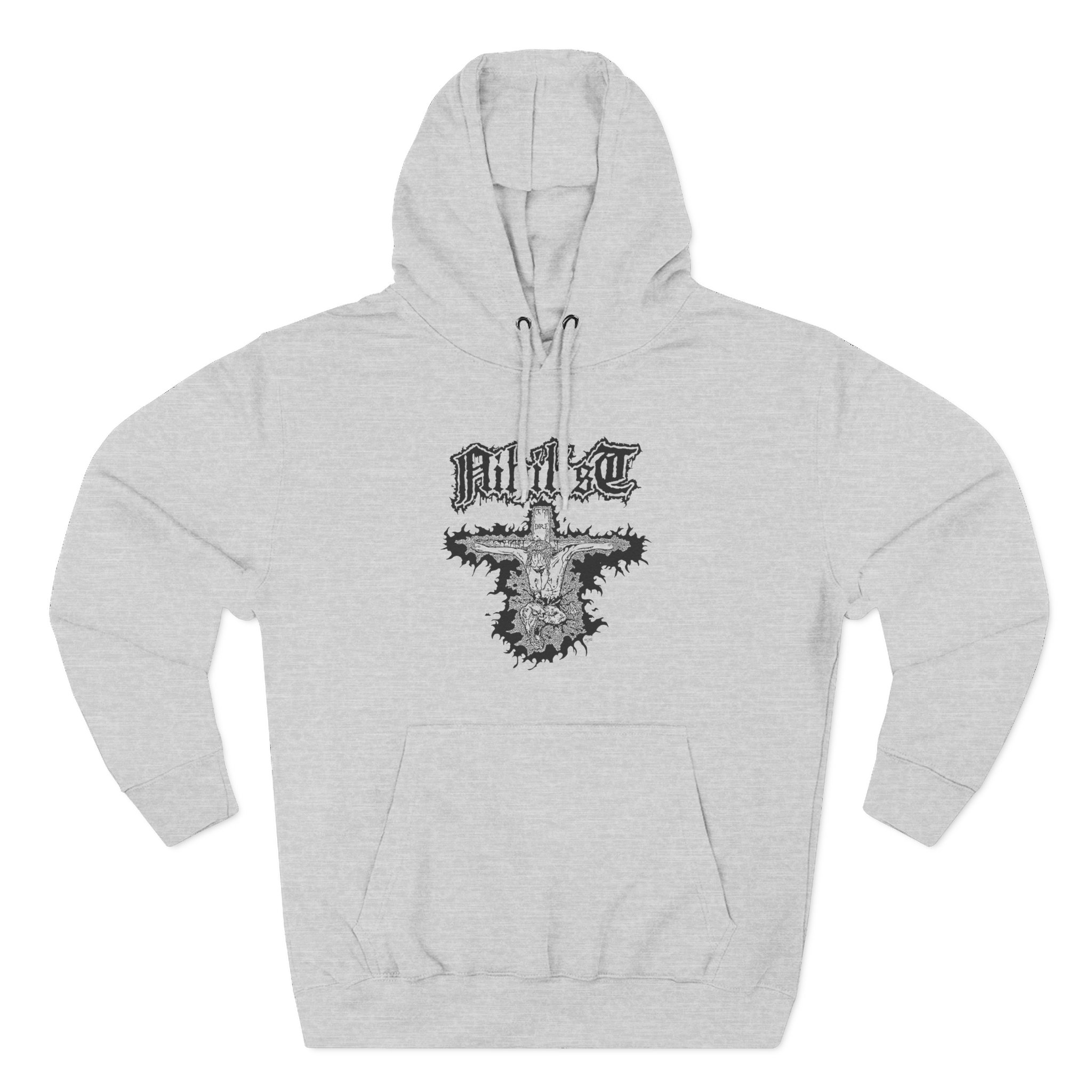 Entombed Nihilist Cross Three-Panel Fleece Hoodie