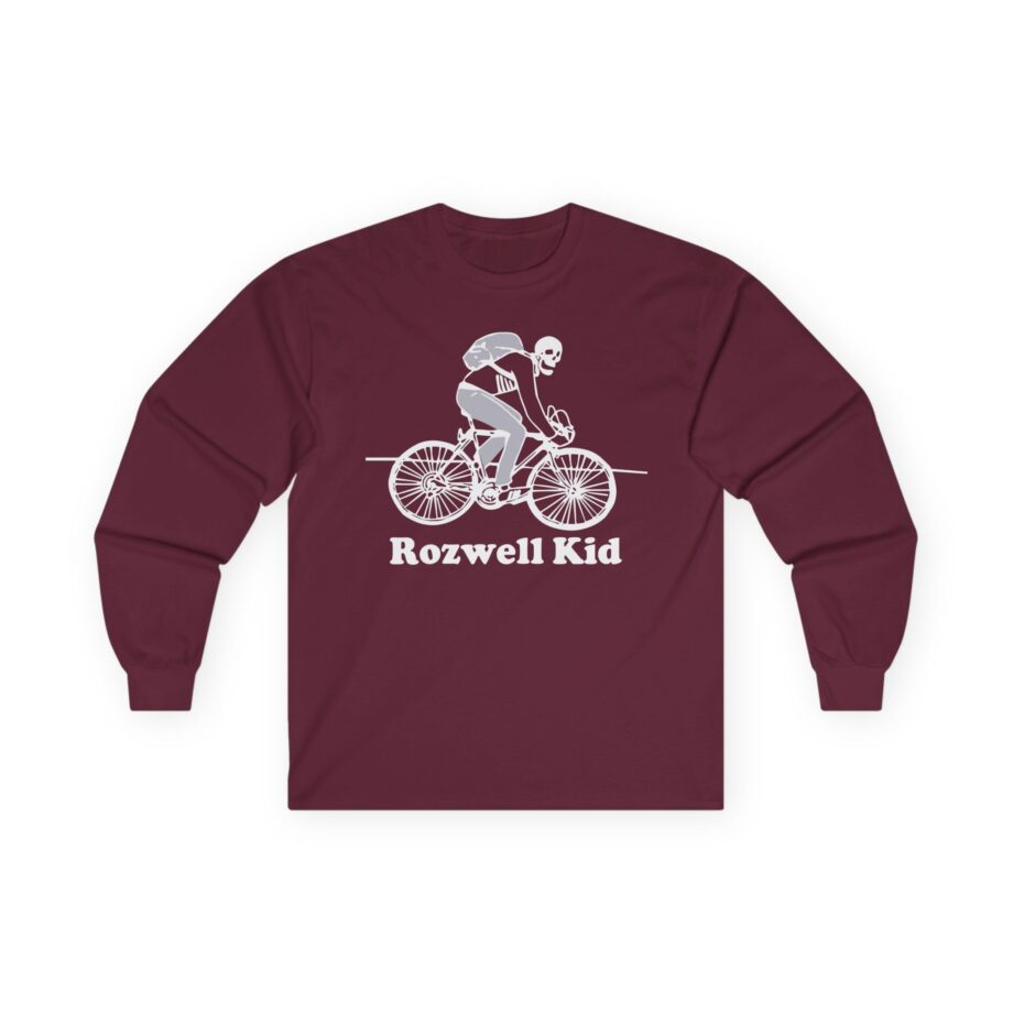 Rozwell Kid Bicycle Skeleton Unisex Ultra Cotton Long Sleeve Tee