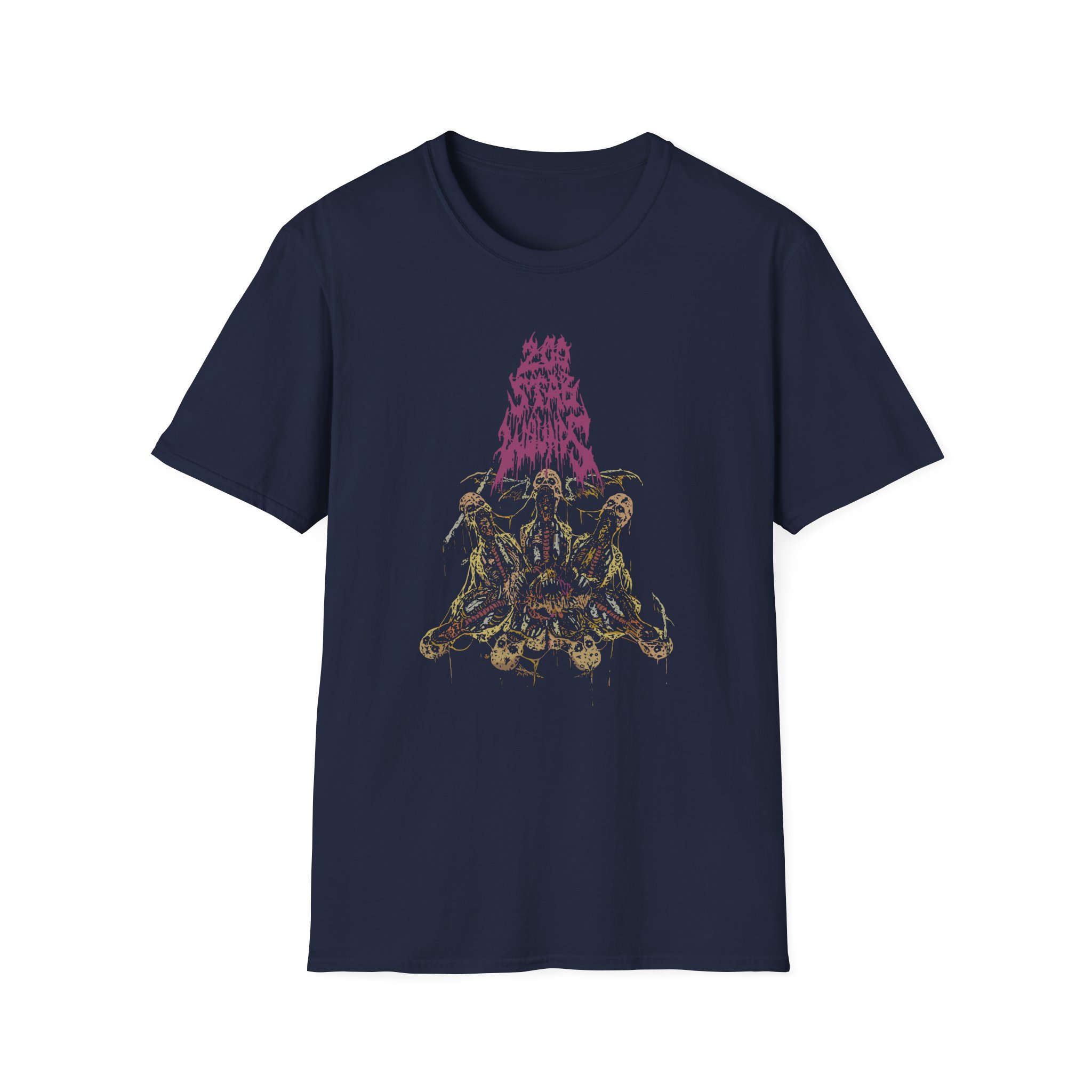 200 Stab Wounds Wing Skulls Unisex Softstyle T-Shirt