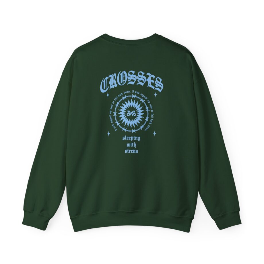 Sleeping With Sirens Barbed Wire Unisex Heavy Blend™ Crewneck Sweatshirt