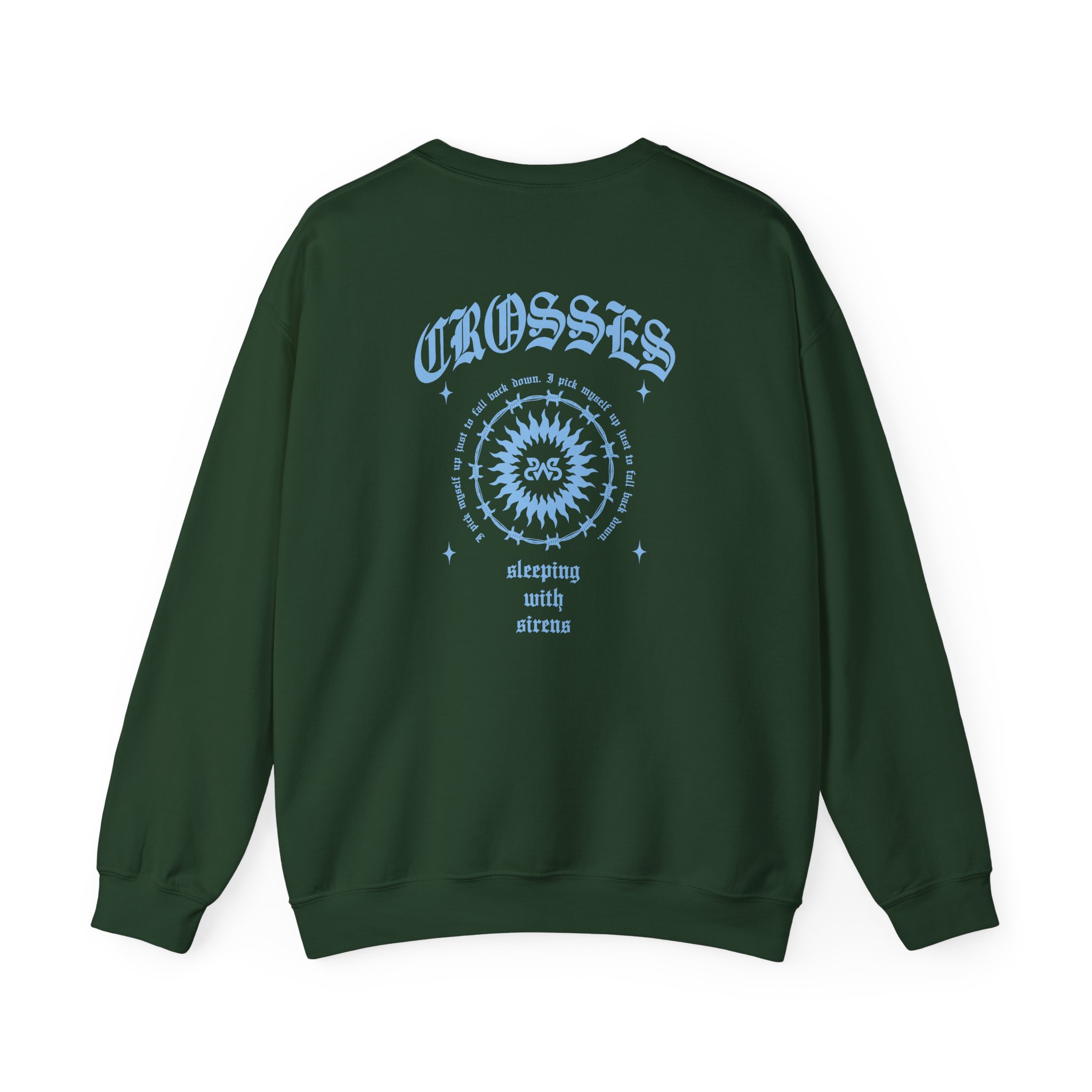 Sleeping With Sirens Barbed Wire Unisex Heavy Blendâ„¢ Crewneck Sweatshirt