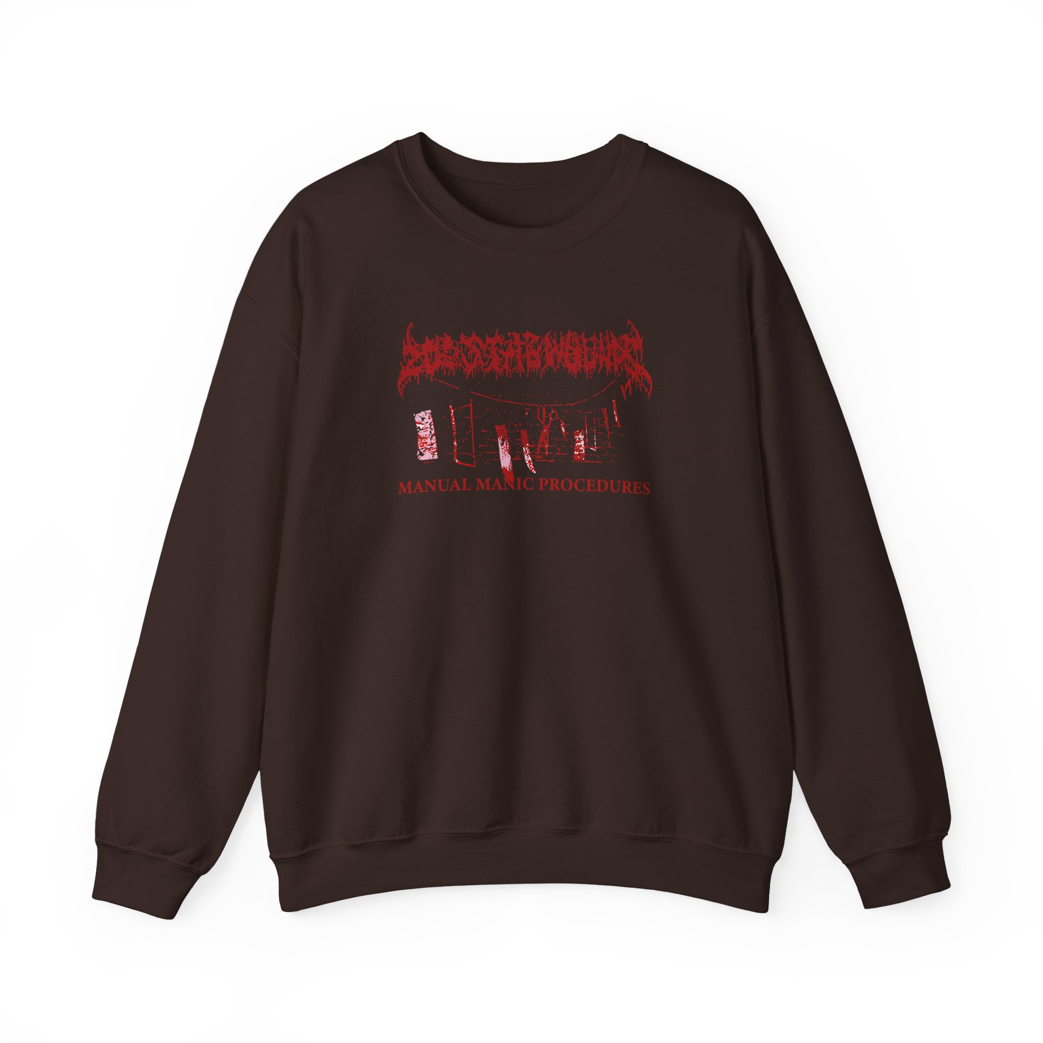 200 Stab Wounds Manual Manic Procedures Unisex Heavy Blendâ„¢ Crewneck Sweatshirt