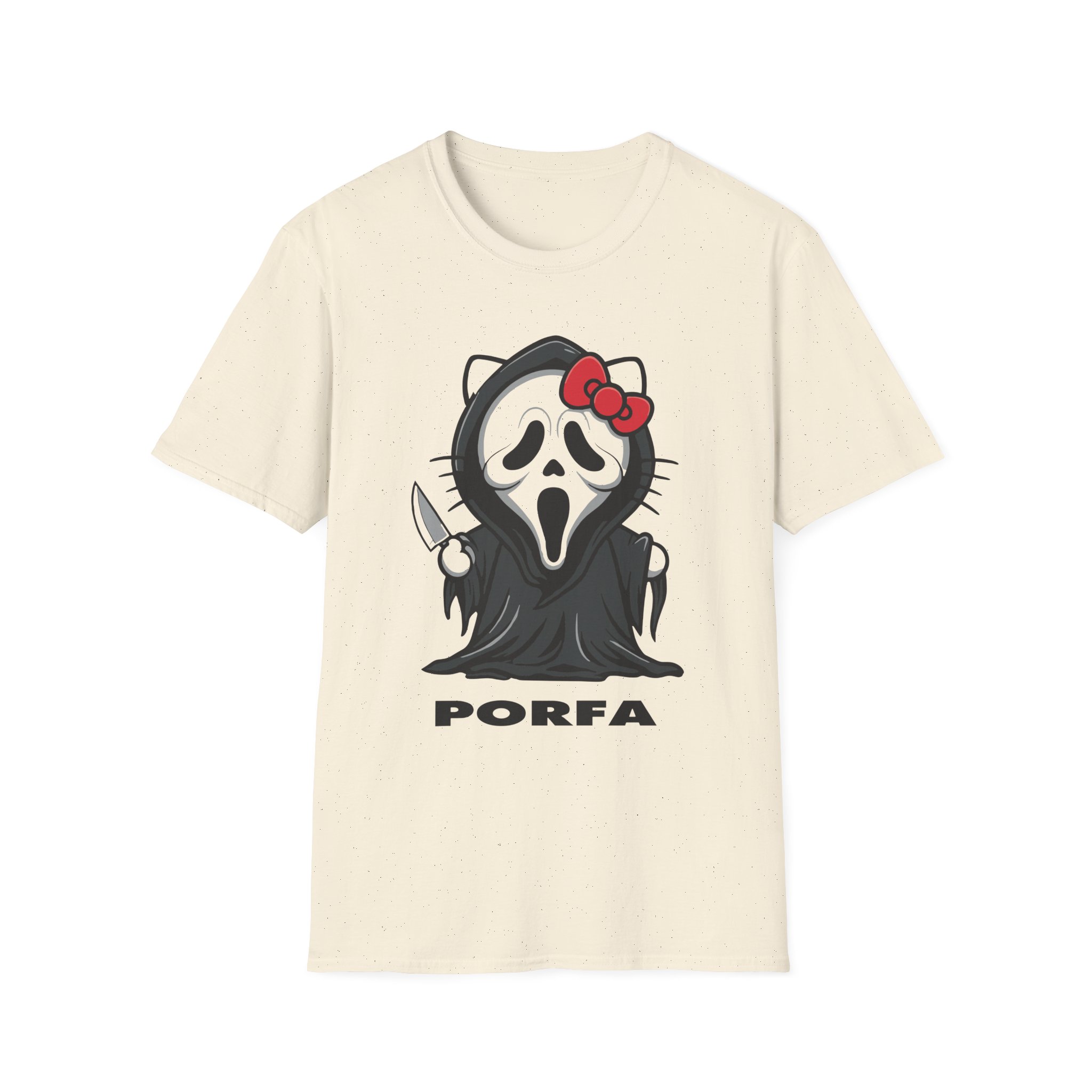 Porfa Scream Halloween Unisex Softstyle T-Shirt