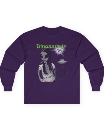 Dinosaur Jr Alien Unisex Ultra Cotton Long Sleeve Tee