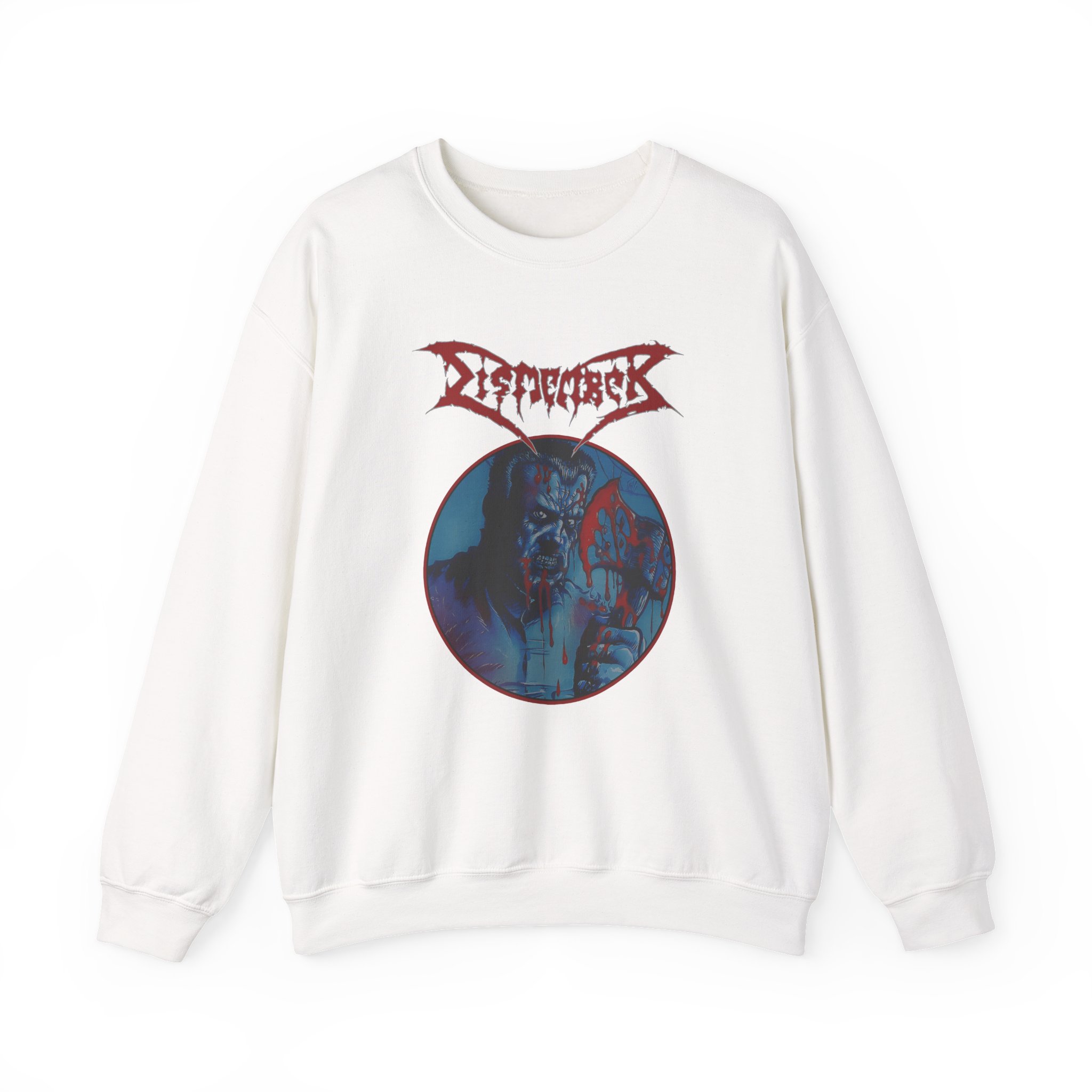 Dismember Skin Her Alive Unisex Heavy Blendâ„¢ Crewneck Sweatshirt