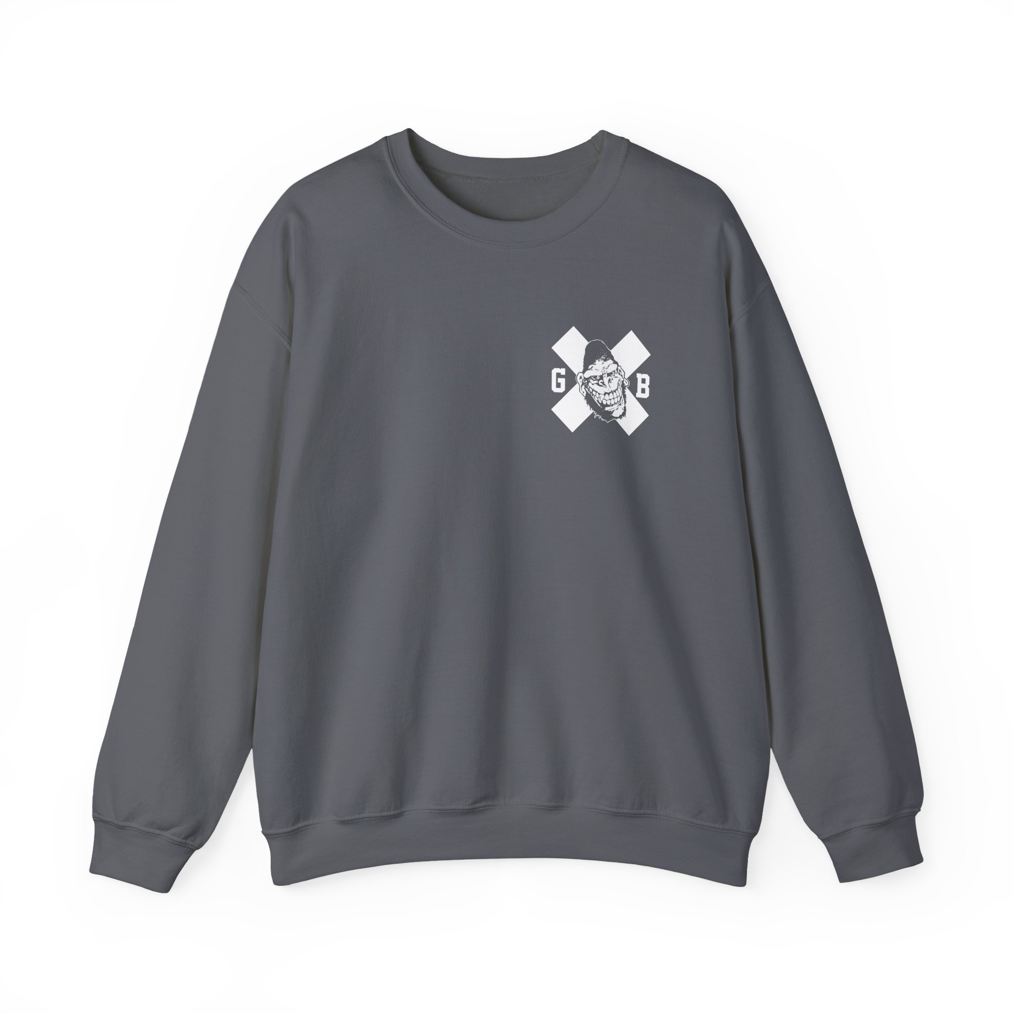 Gorilla Biscuits Gorilla X Unisex Heavy Blendâ„¢ Crewneck Sweatshirt