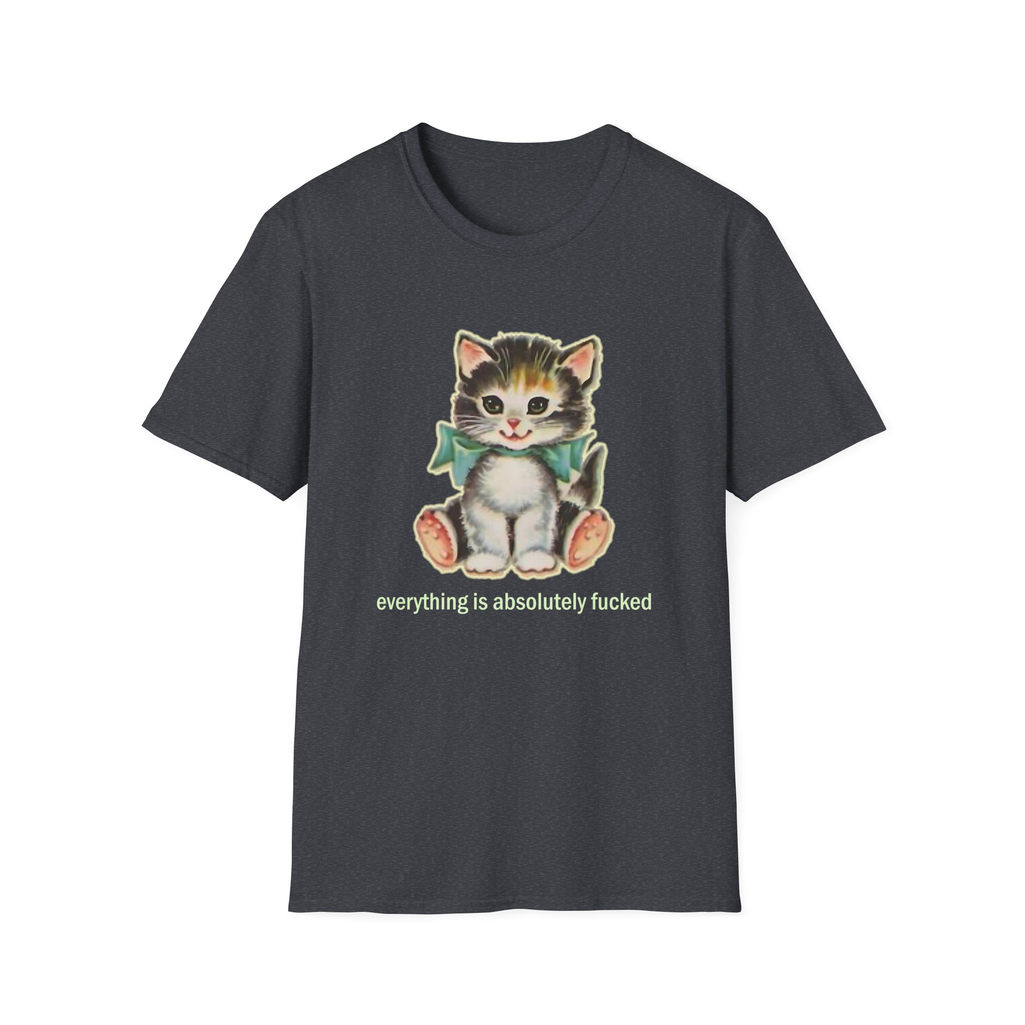 Paleface Cursed Cat Unisex Softstyle T-shirt