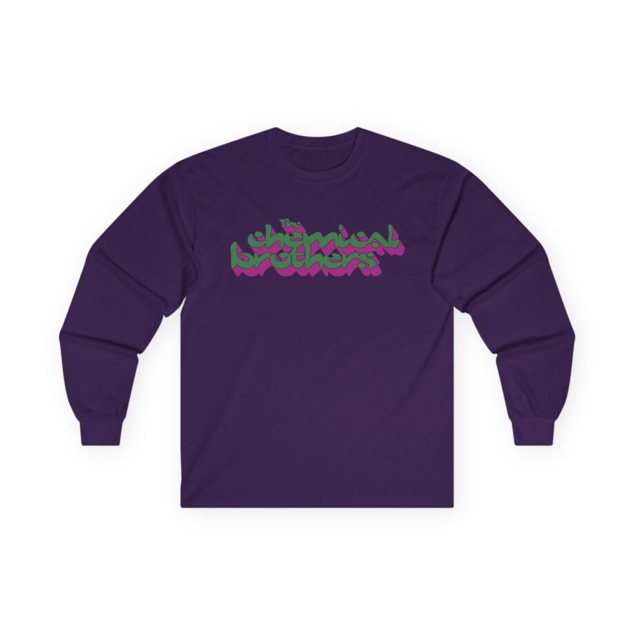 The Chemical Brothers 3d Logo Unisex Ultra Cotton Long Sleeve Tee