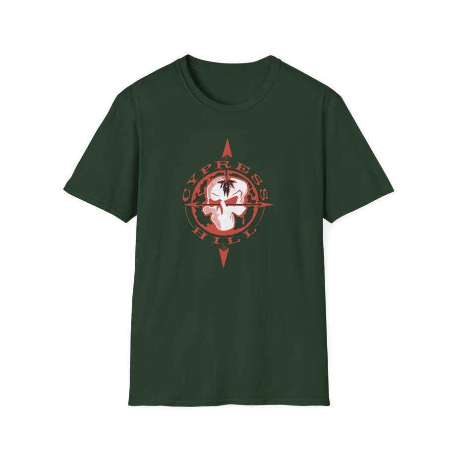 Cypress Hill Skull N Compass Unisex Softstyle T-Shirt