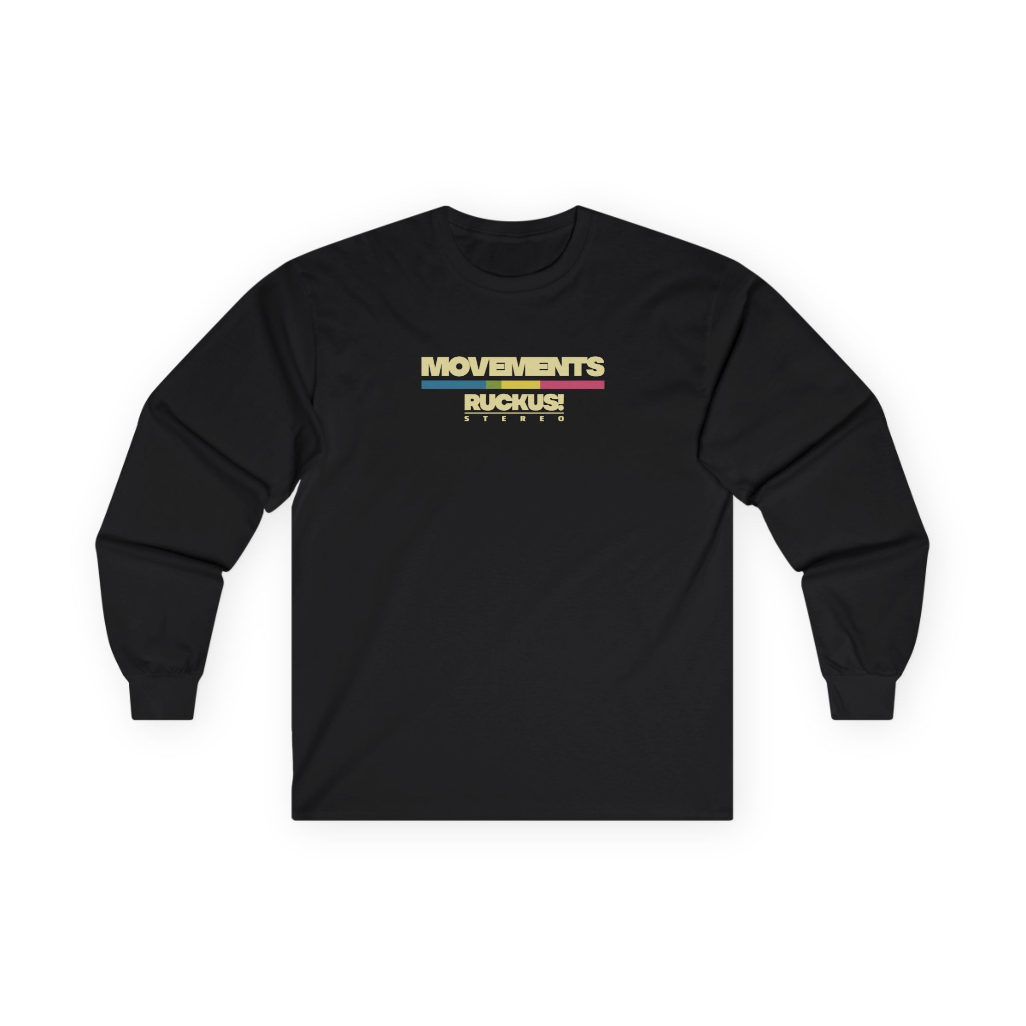 Movements Ruckus! Stereo Unisex Ultra Cotton Long Sleeve Tee