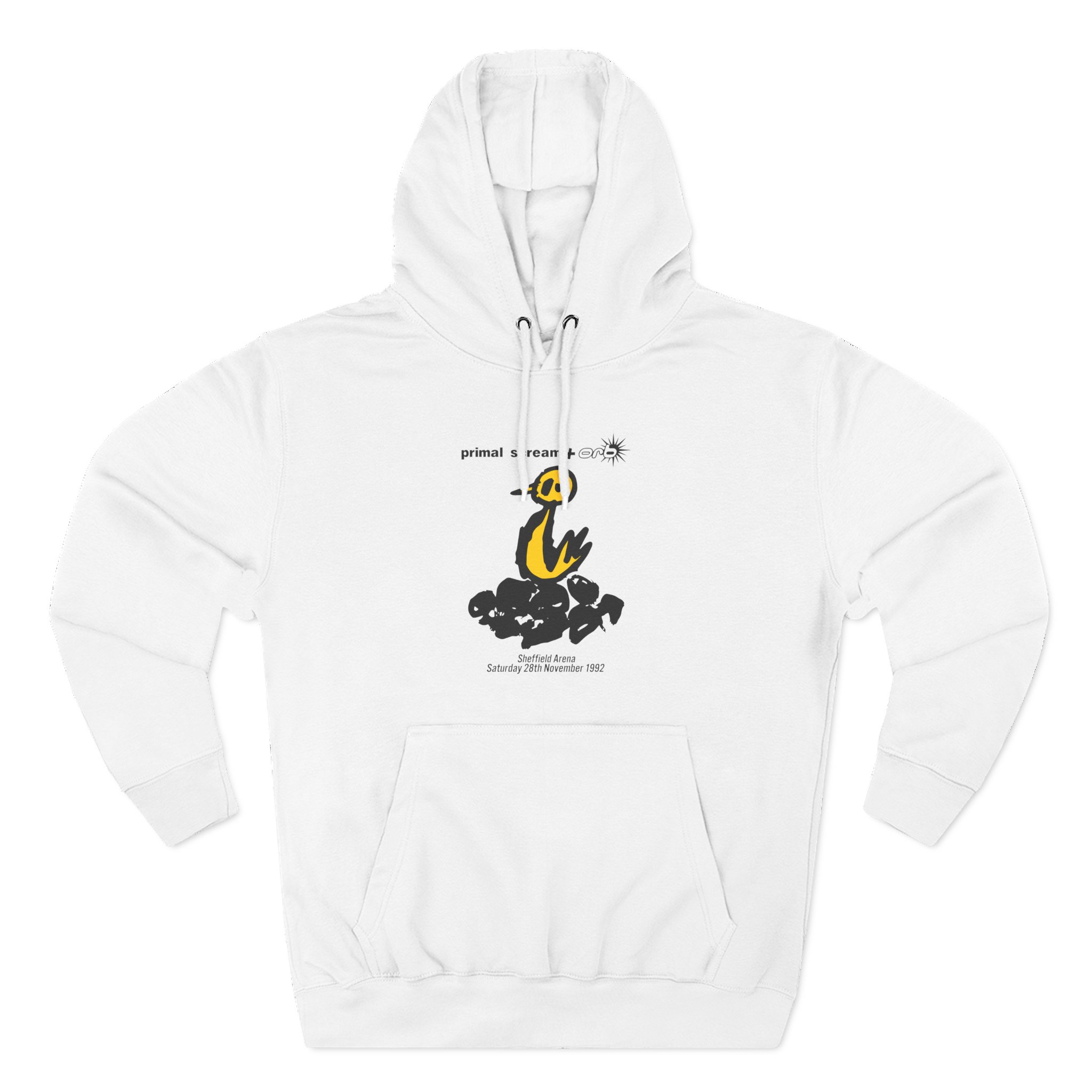 Primal Scream Three-Panel Fleece Hoodie