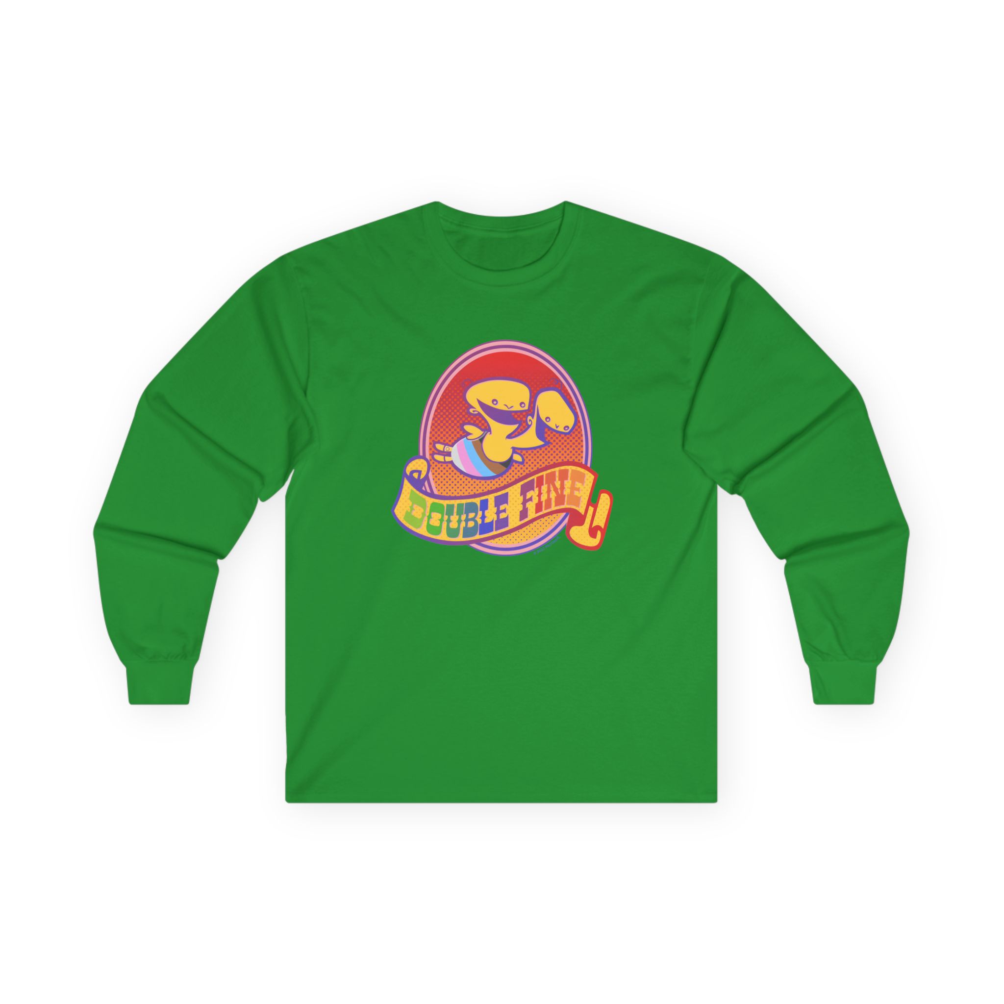 Double Fine Pride Unisex Ultra Cotton Long Sleeve Tee