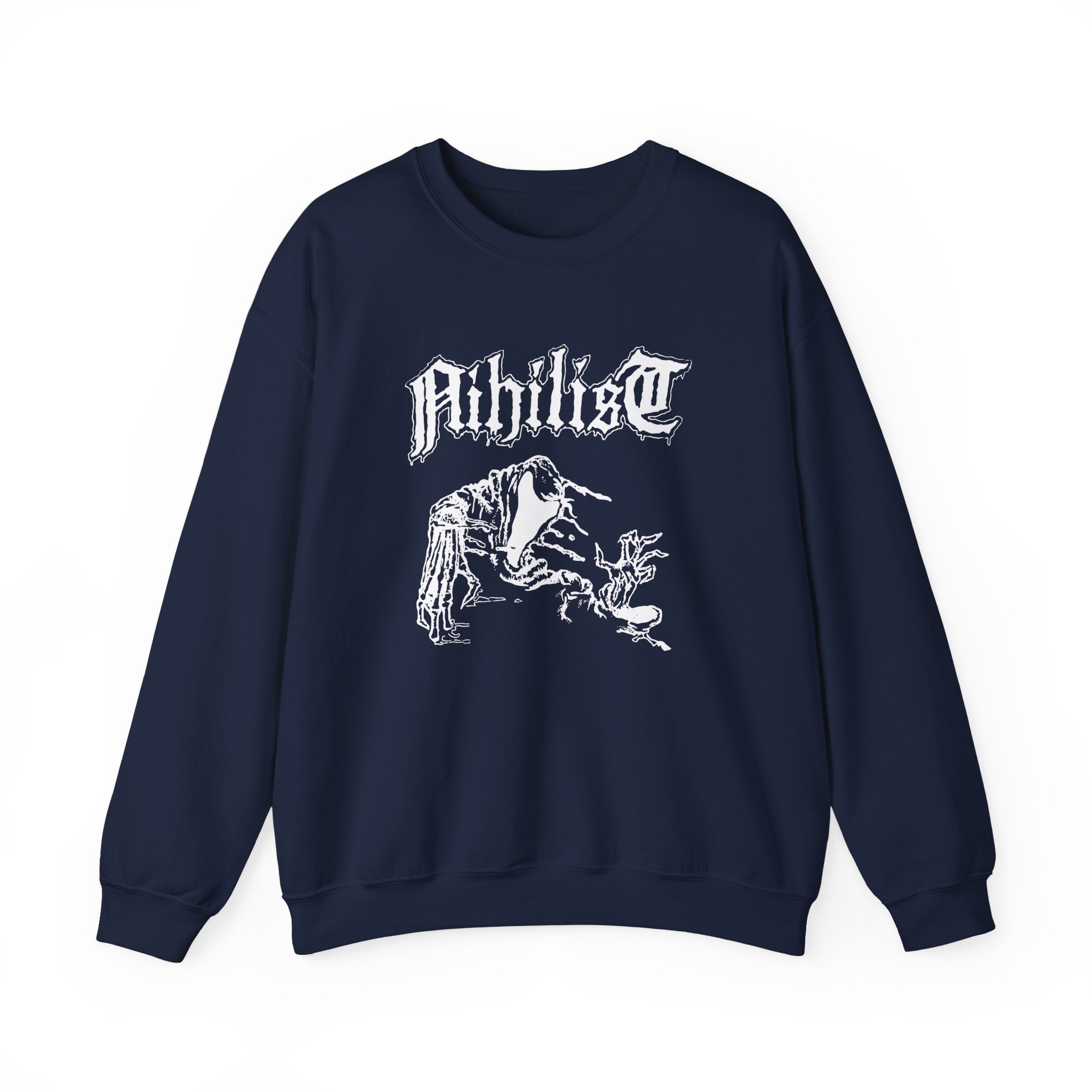 Entombed Nihilist Ghost Unisex Heavy Blendâ„¢ Crewneck Sweatshirt