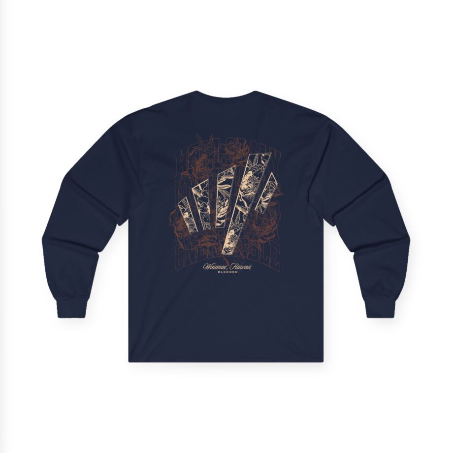 Max Holloway Undeniable Burgundy Unisex Ultra Cotton Long Sleeve Tee