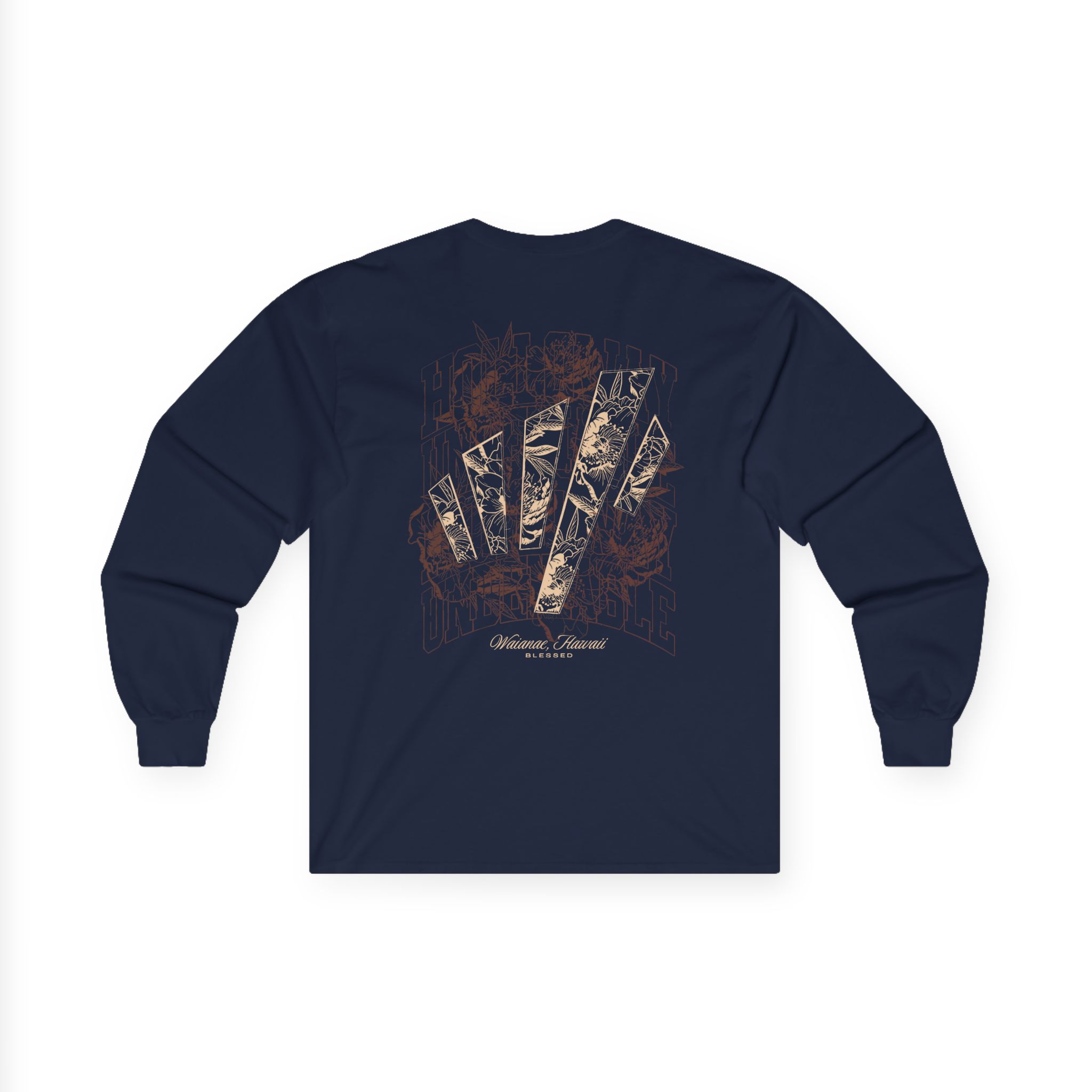 Max Holloway Undeniable Burgundy Unisex Ultra Cotton Long Sleeve Tee