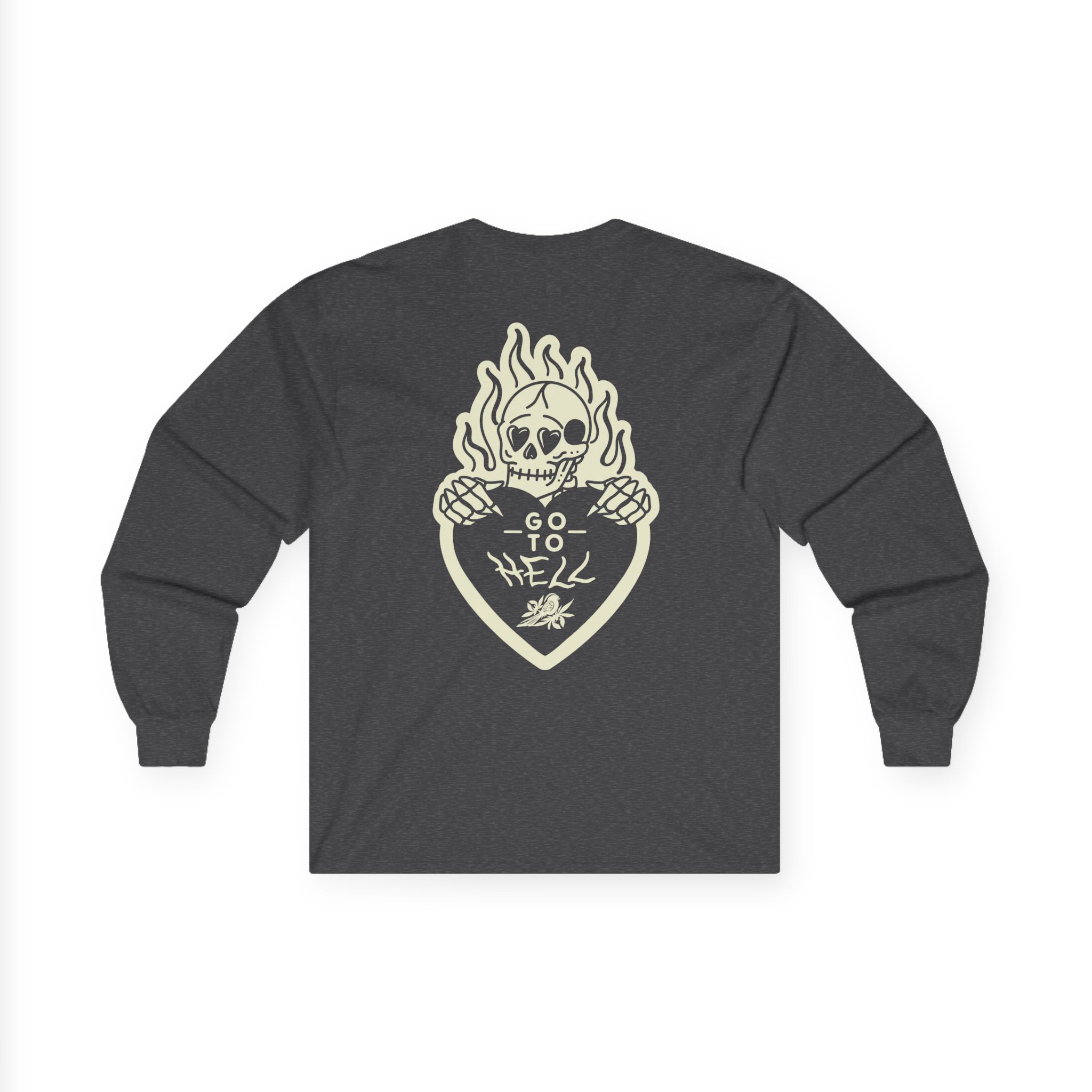 Bayside Go to Hell Unisex Ultra Cotton Long Sleeve Tee