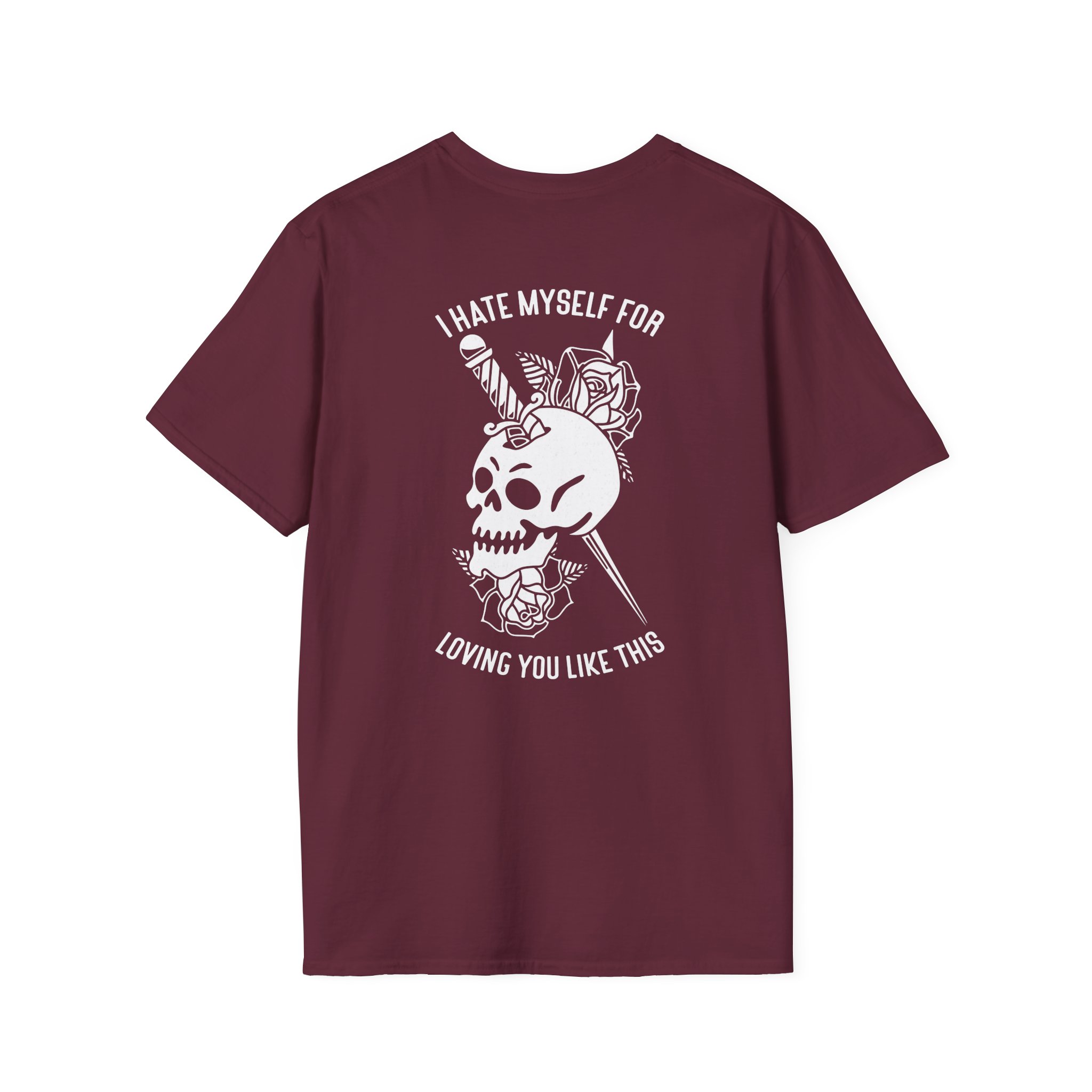 Bayside Dagger Skull Unisex Softstyle T-Shirt