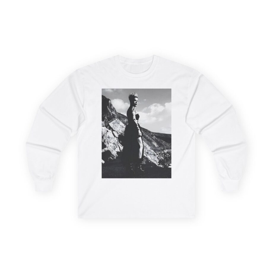 P!nk Trustfall Charcoal Unisex Ultra Cotton Long Sleeve Tee