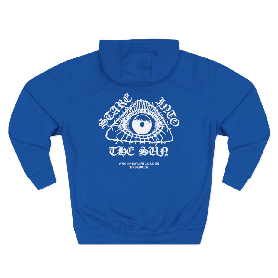 Fireworks Ad33 Three-Panel Fleece Hoodie