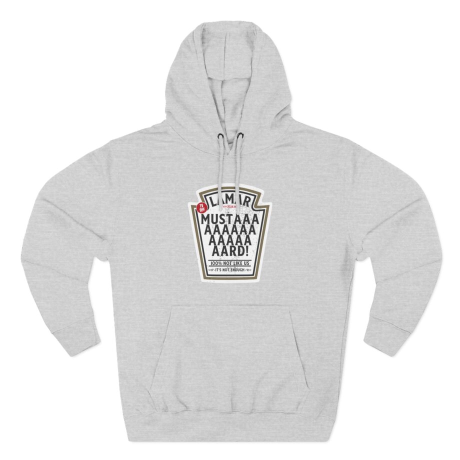 Kendrick Lamar Mustard Tv Off Three-Panel Fleece Hoodie