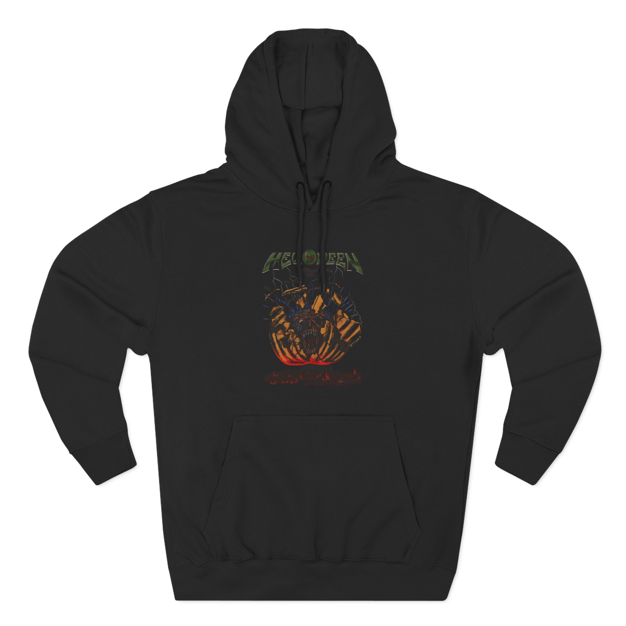 Helloween Ep 1985 Three-Panel Fleece Hoodie
