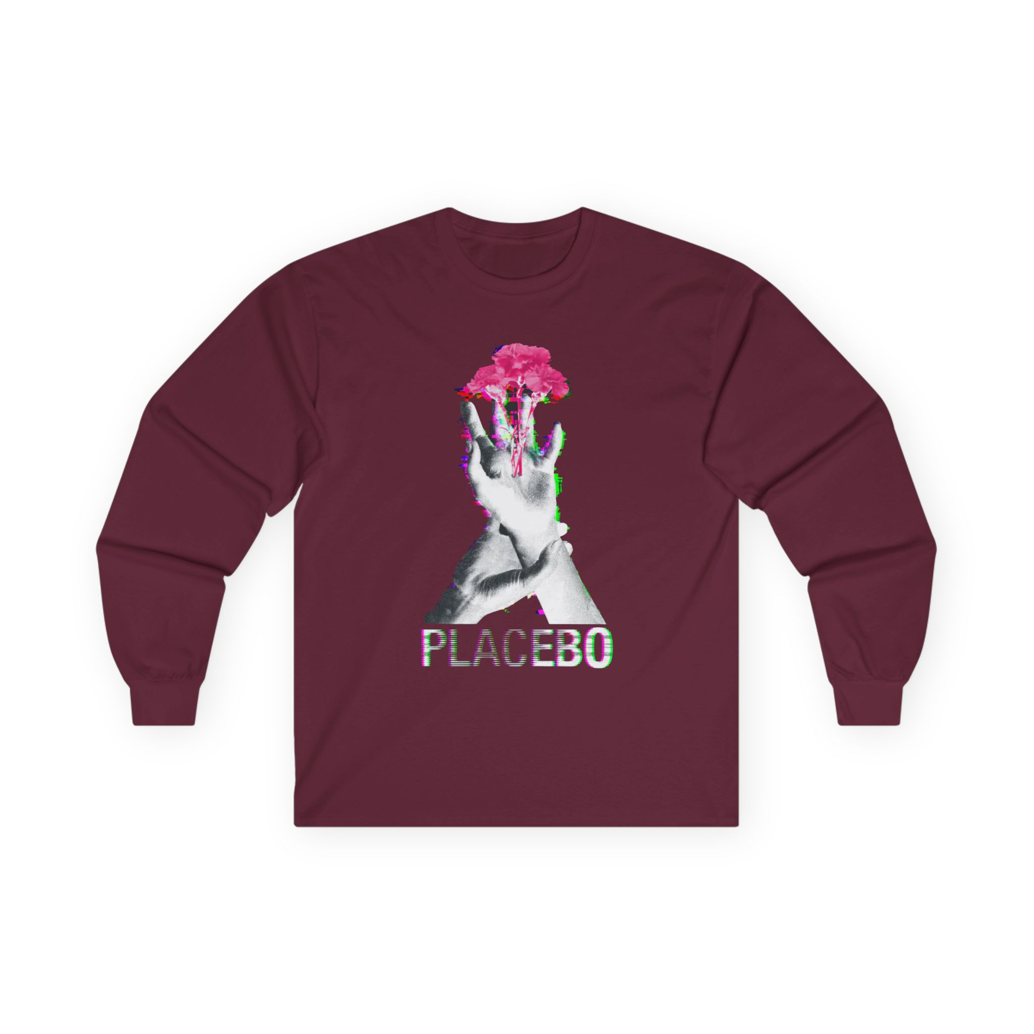 Placebo Flower Hand Unisex Ultra Cotton Long Sleeve Tee