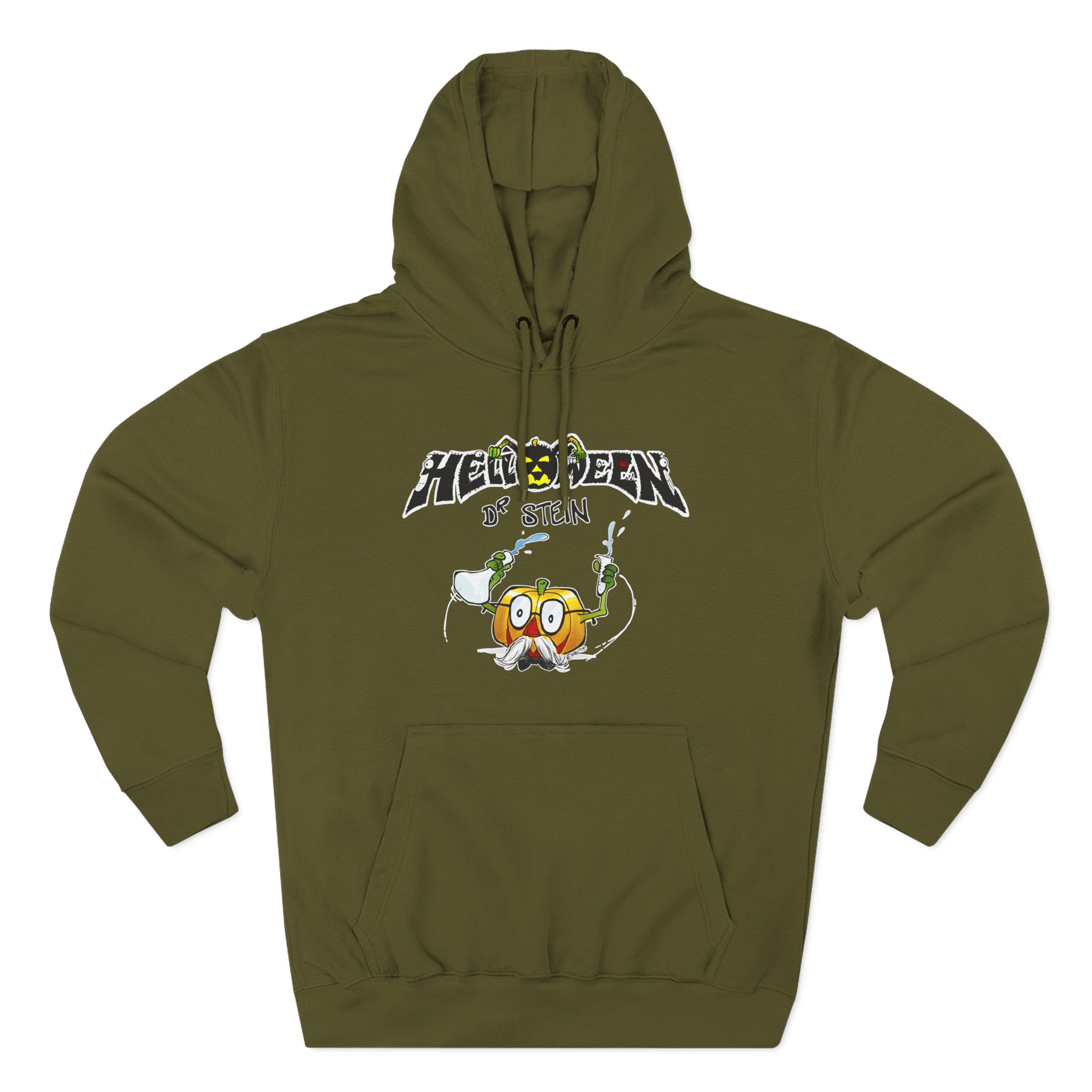 Helloween Dr. Stein Zipper Three-Panel Fleece Hoodie