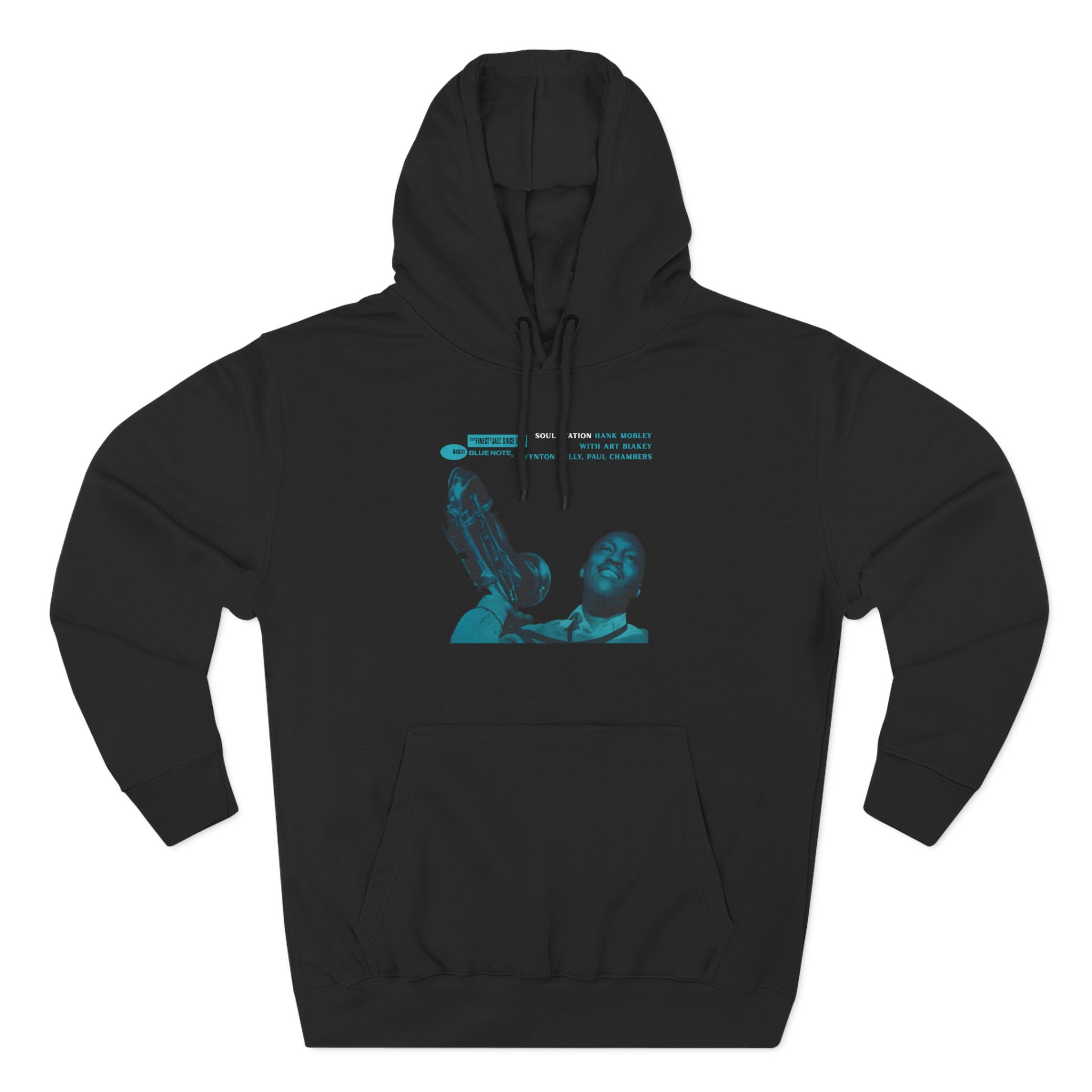 Blue Note Records Three-Panel Fleece Hoodie