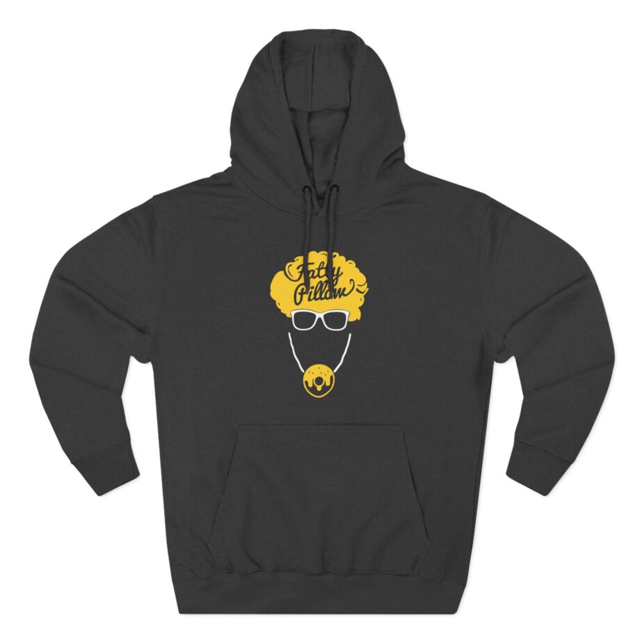 Fattypillow Three-Panel Fleece Hoodie