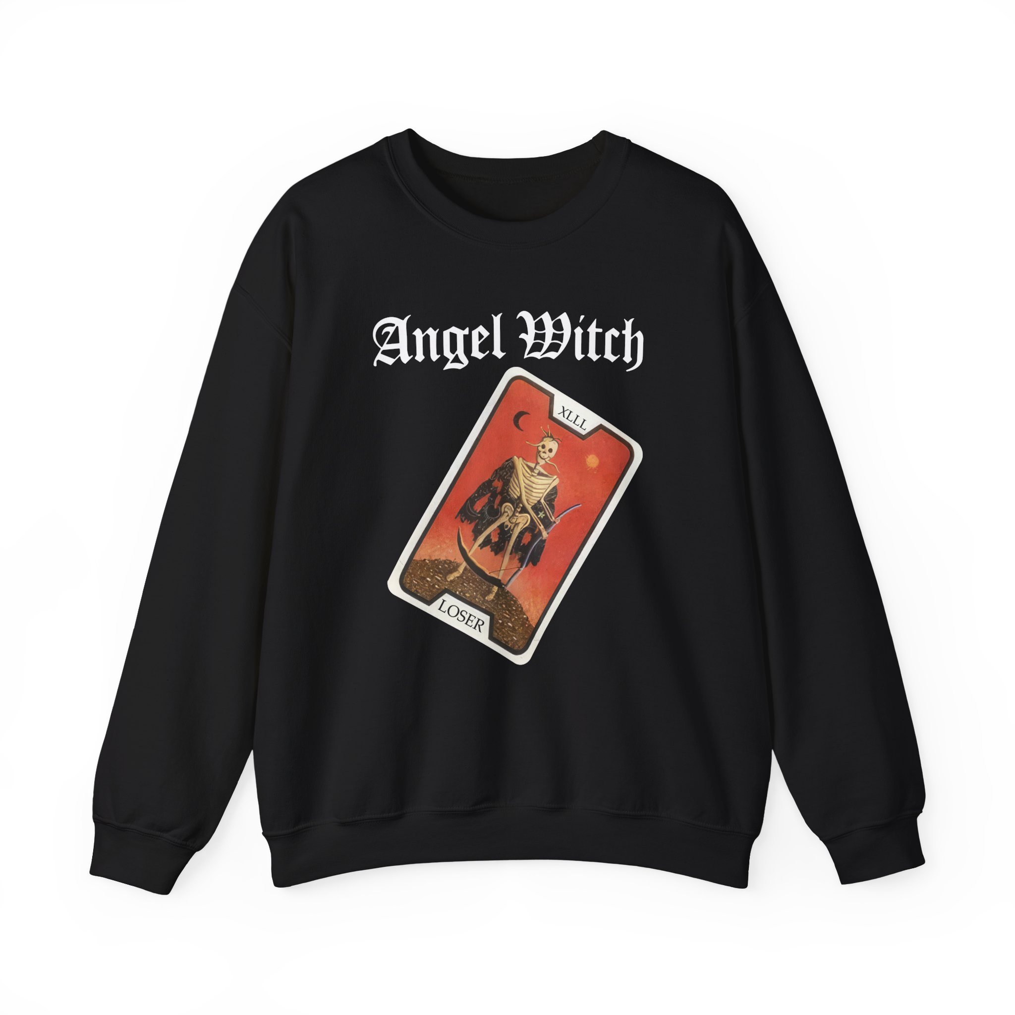 Angel Witch Loser Unisex Heavy Blendâ„¢ Crewneck Sweatshirt