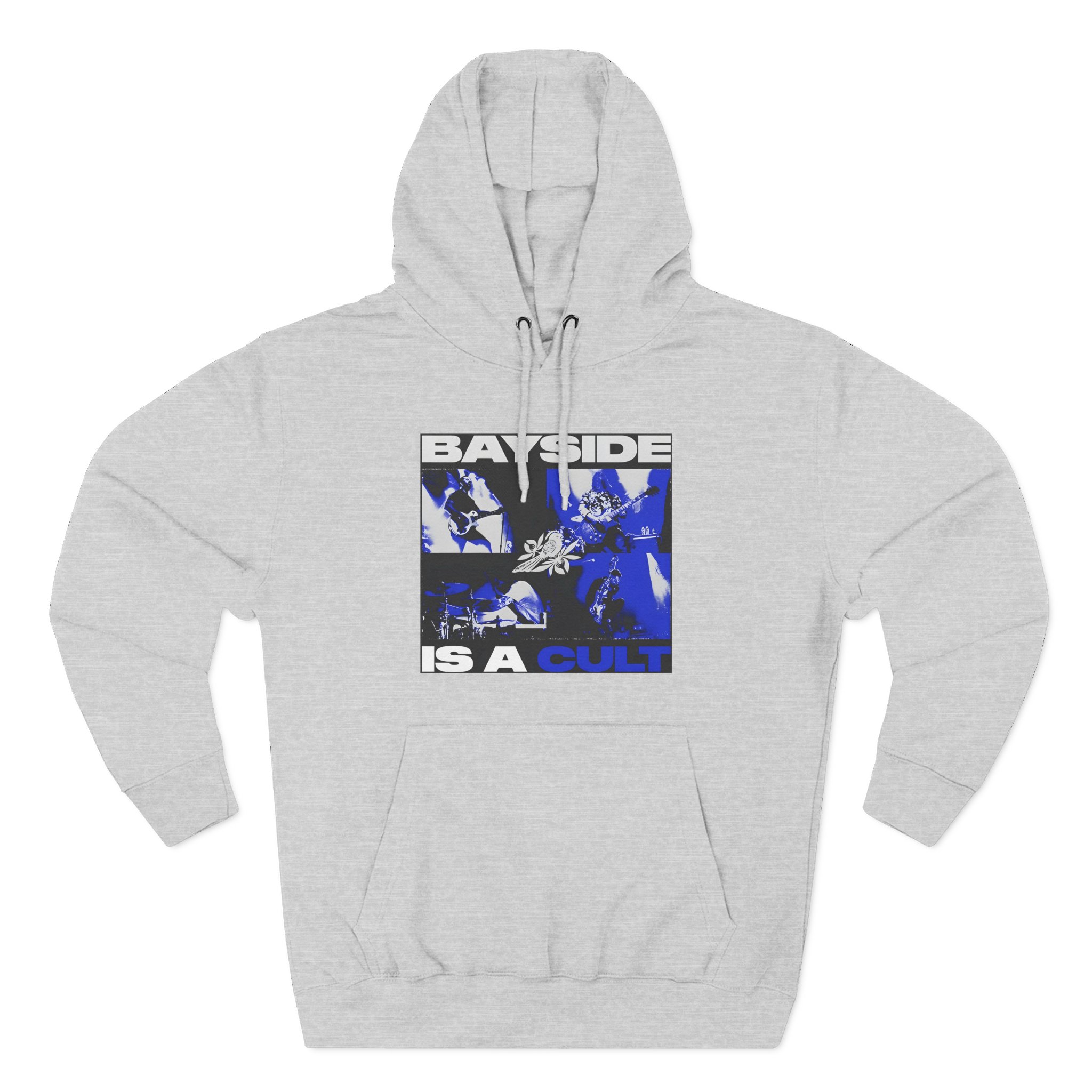 Bayside Long Live Three-Panel Fleece Hoodie