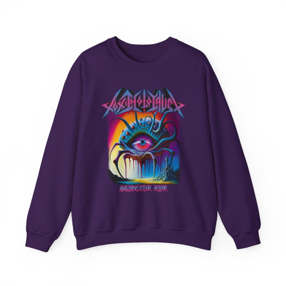 Toxic Holocaust Suicide Eye Unisex Heavy Blend™ Crewneck Sweatshirt