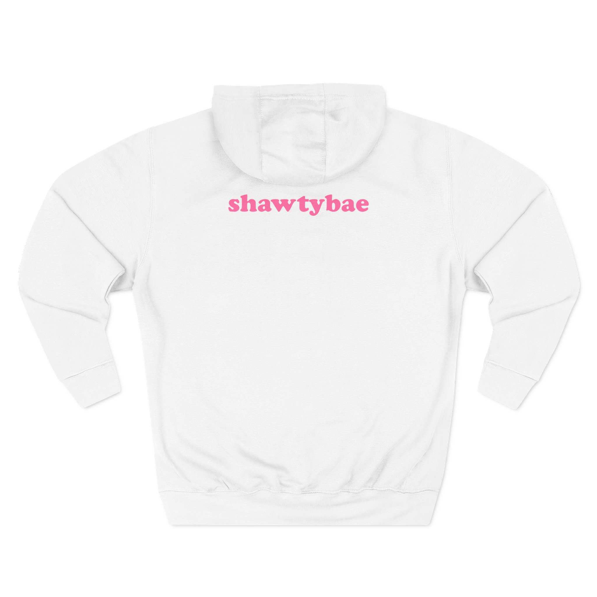 Shawty Bae What You Mean Three-Panel Fleece Hoodie