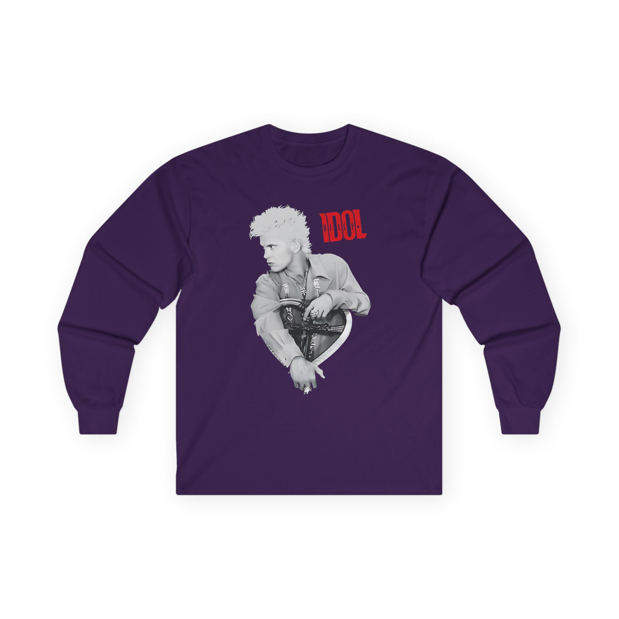 Billy Idol Heart Unisex Ultra Cotton Long Sleeve Tee