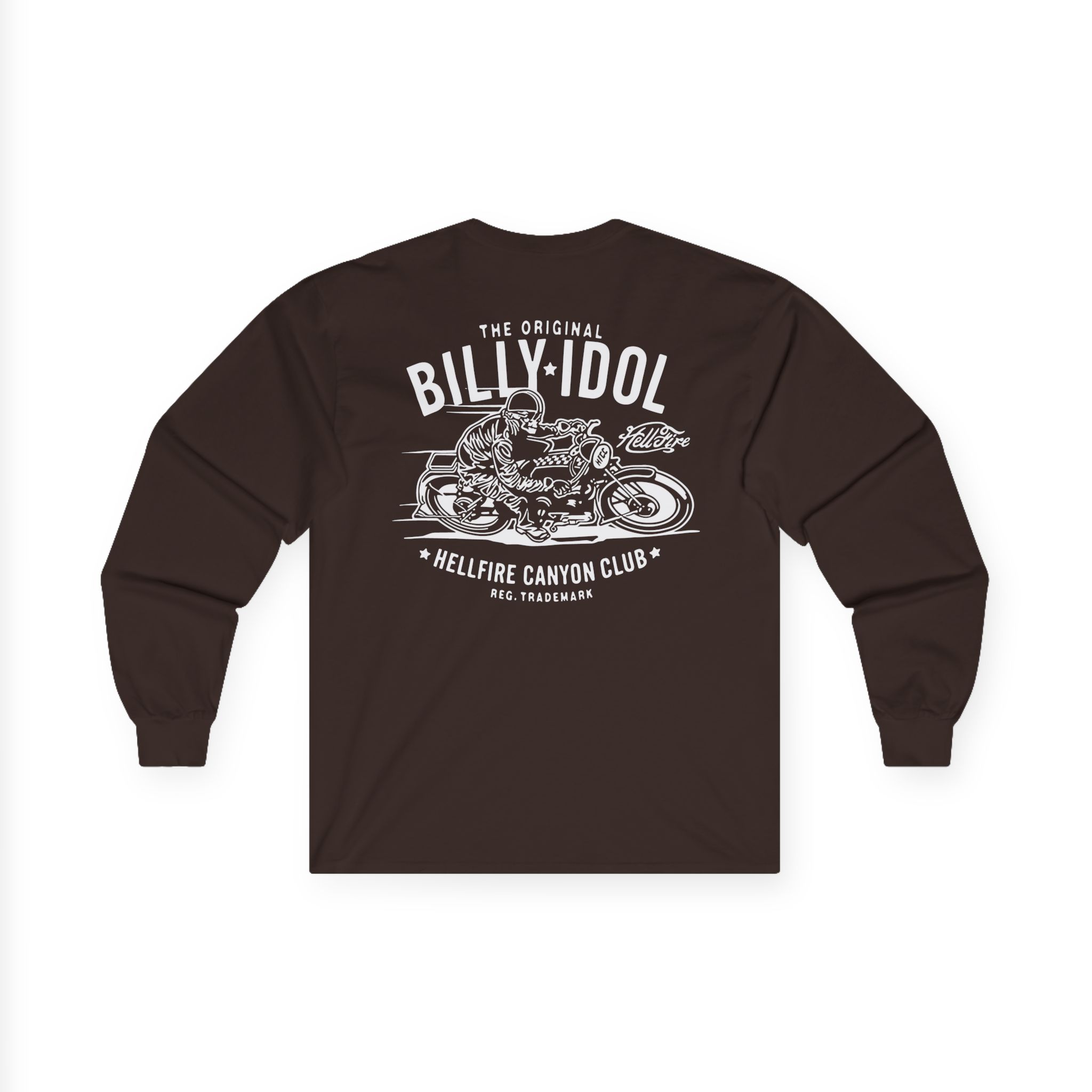 Billy Idol the Original Hellfire Canyon Club Unisex Ultra Cotton Long Sleeve Tee