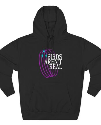 Birds Arent Real Three-Panel Fleece Hoodie