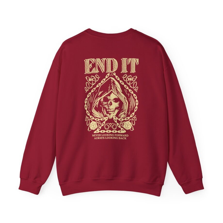End It Spade Reaper Unisex Heavy Blend™ Crewneck Sweatshirt