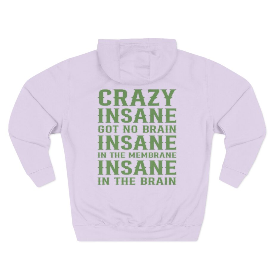 Cypress Hill Crazy Insane OG Skull N Compass Three-Panel Fleece Hoodie